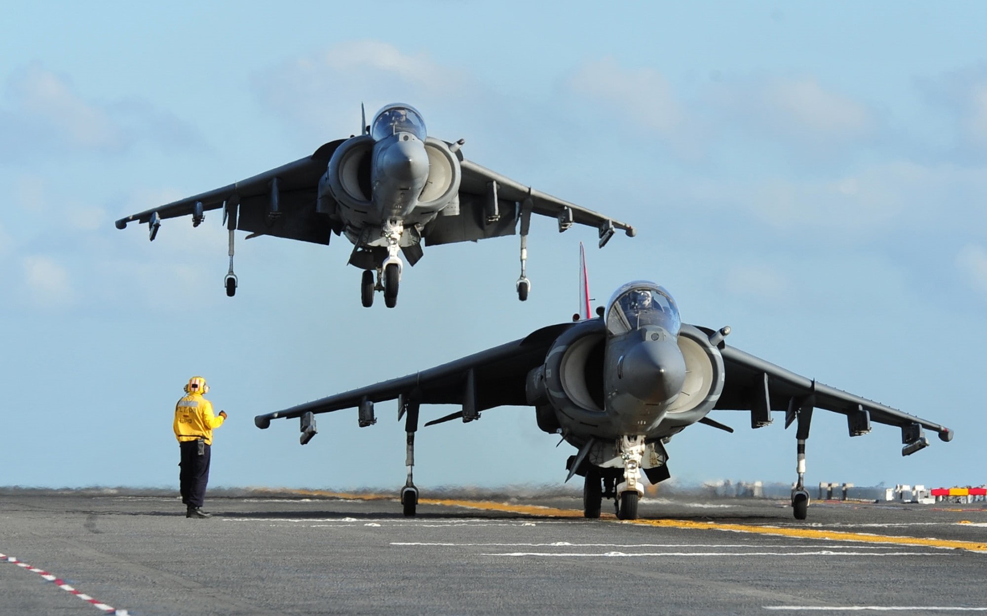 AV-8B Harrier II, military aircraft, 1080P, aircraft, HD Wallpaper