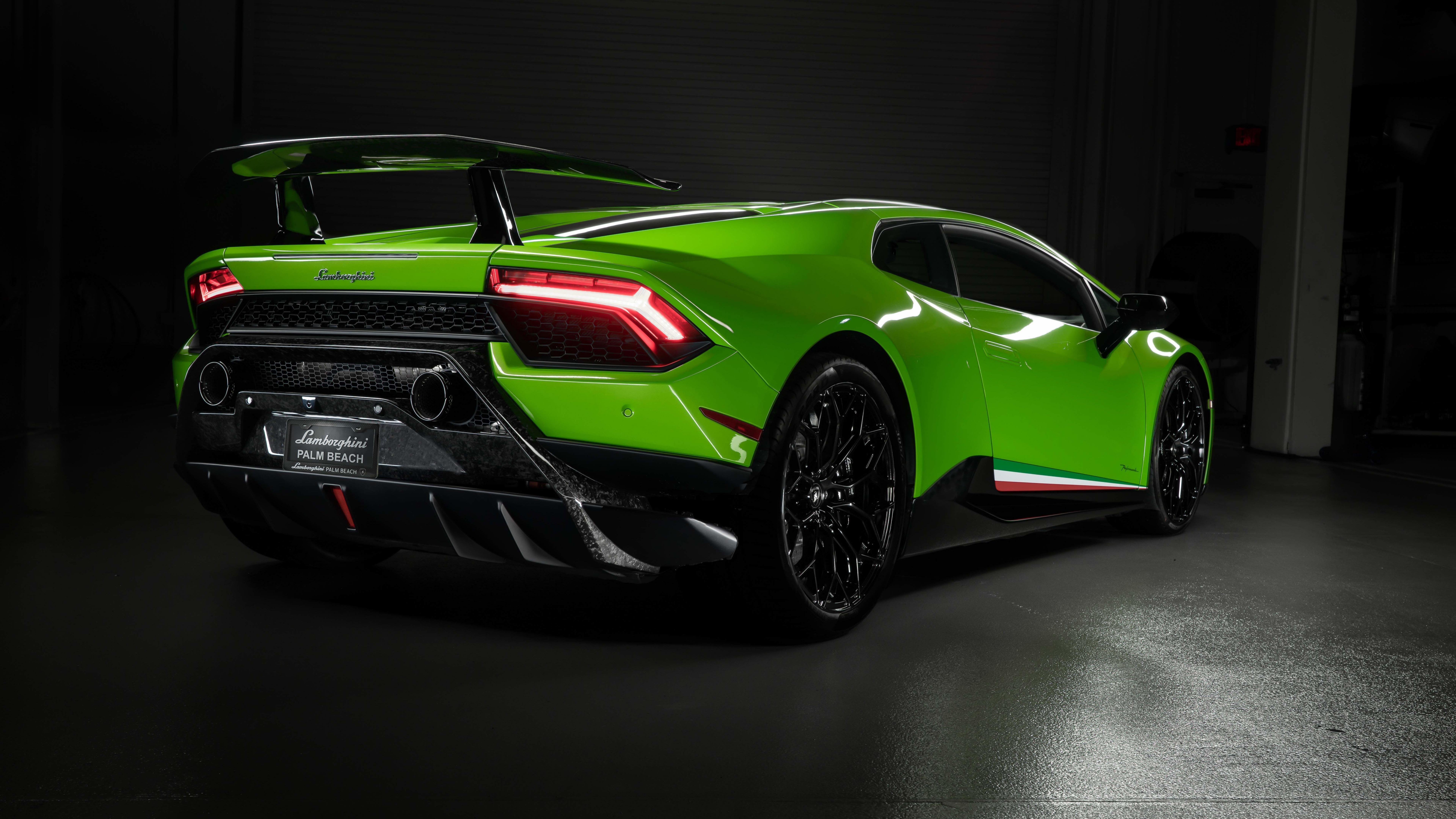 mode of transportation, no people, shiny, lamborghini huracan performante, green car, retro styled, luxury, stationary, vintage car, car, lamborghini huracan, HD Wallpaper