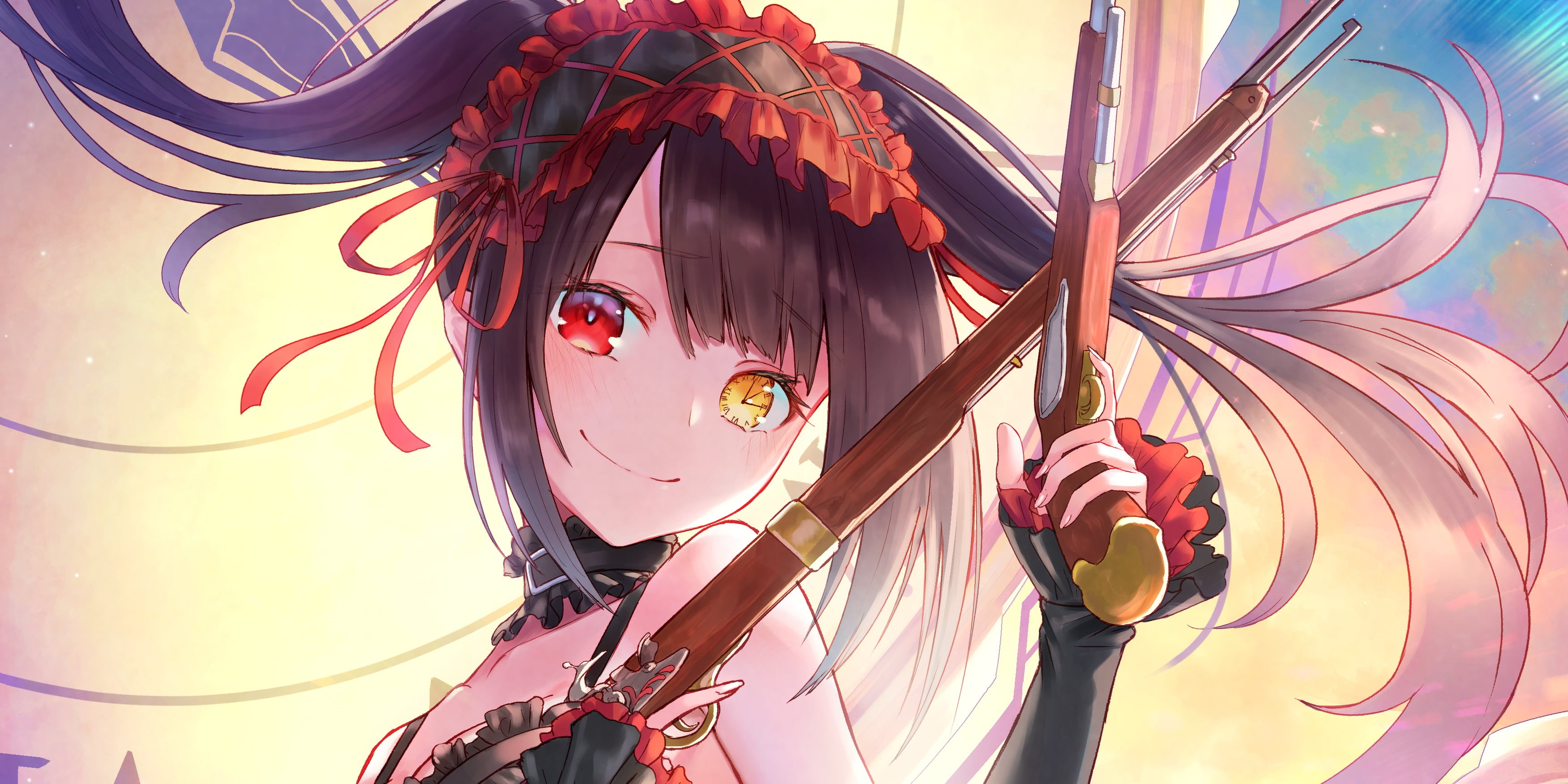 Date A Live, Anime, 2K, Kurumi Tokisaki, HD Wallpaper