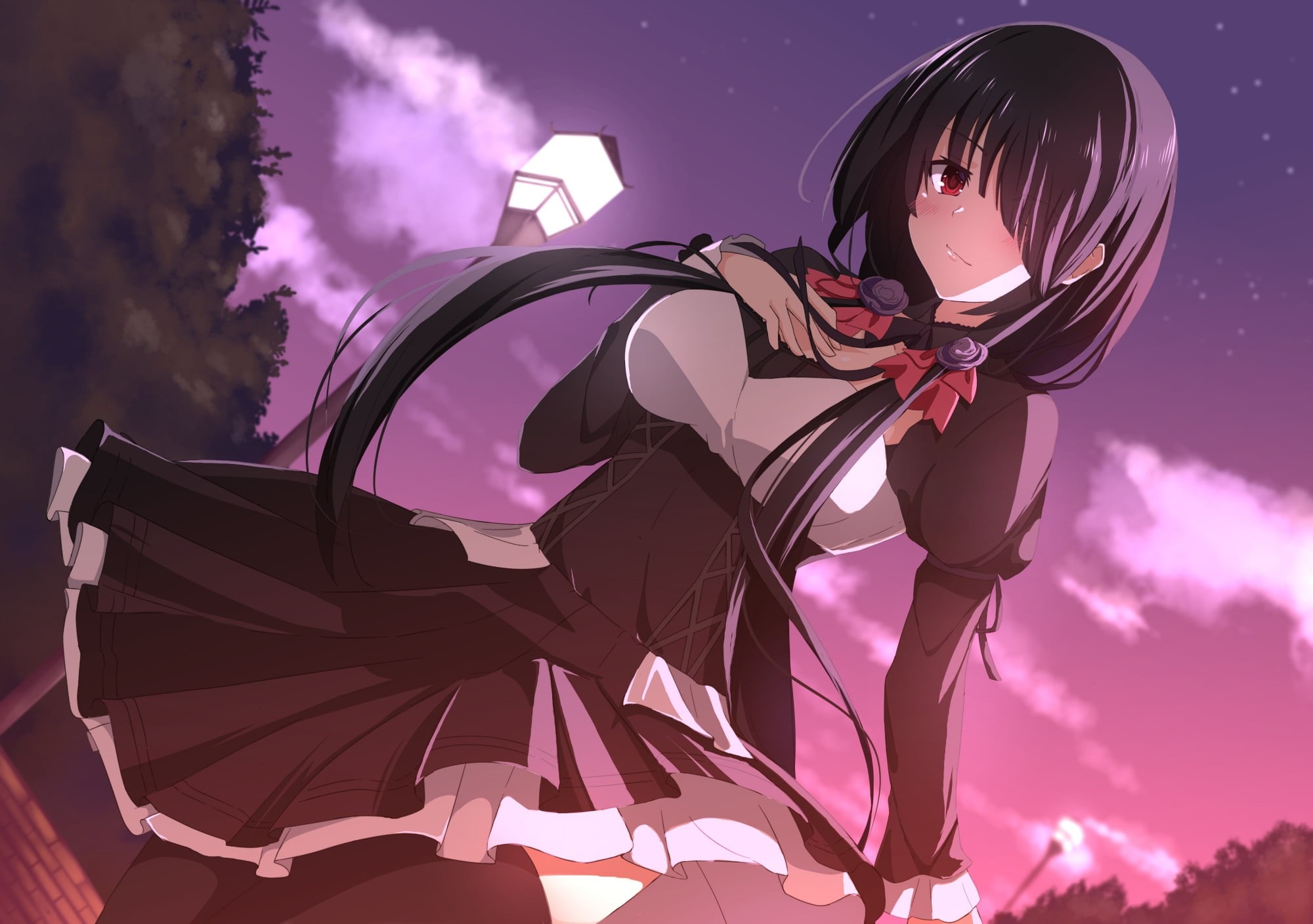 Anime, 1080P, Kurumi Tokisaki, Date A Live, HD Wallpaper