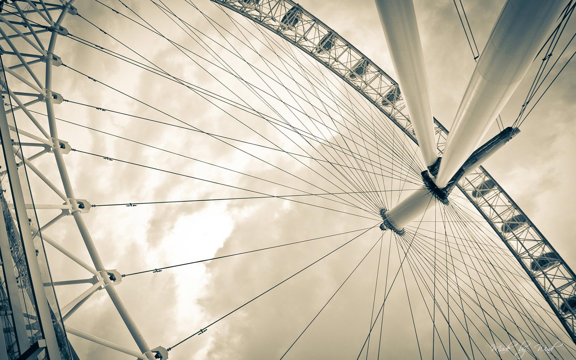 ubuntu, 1080P, ferris, photography, wheel, HD Wallpaper