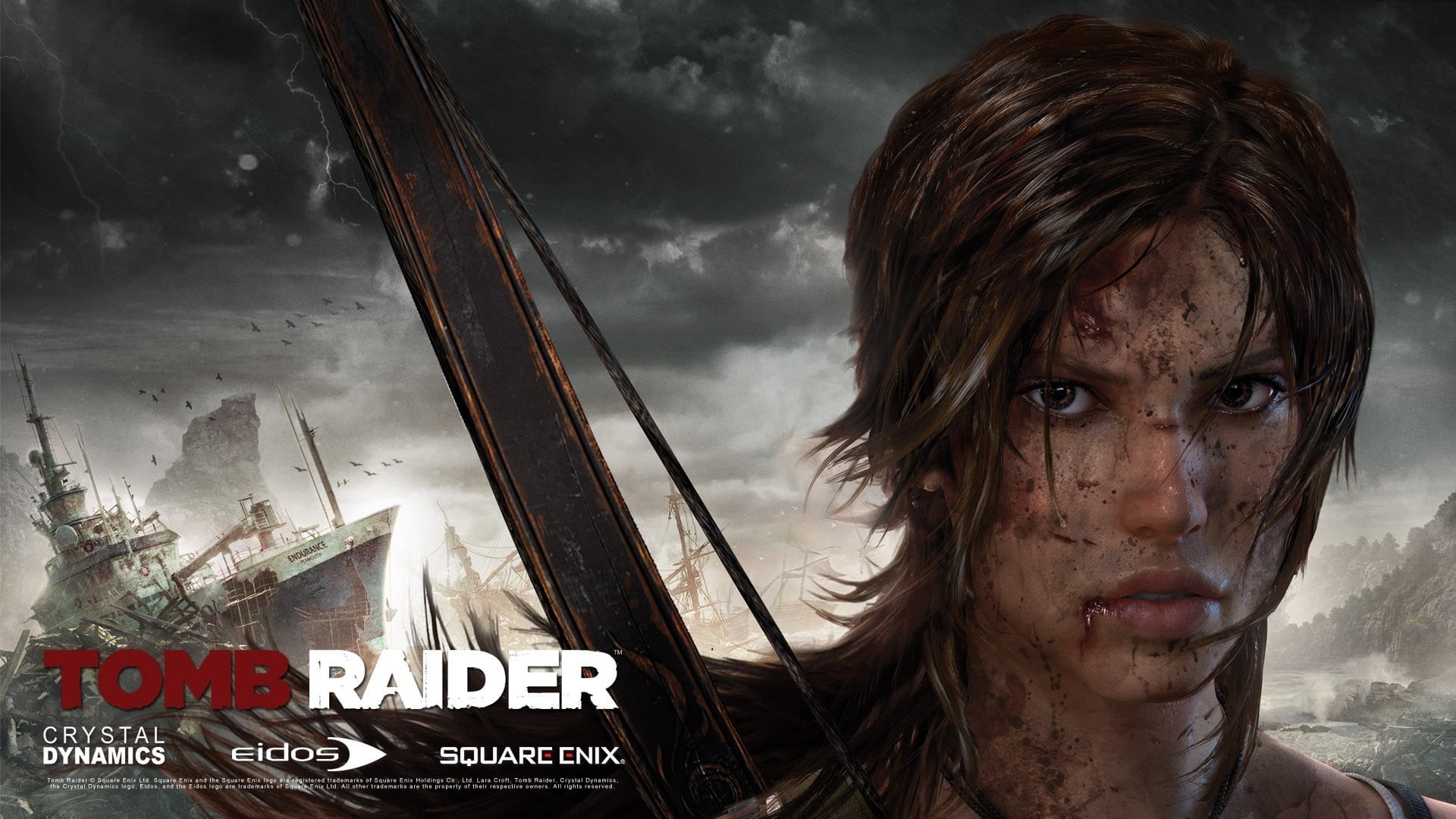dirty, evil, dirt, game, women, spooky, communication, adult, one person, portrait, sky, fear, application, raider, nature, Lara Croft, emotion, HD Wallpaper