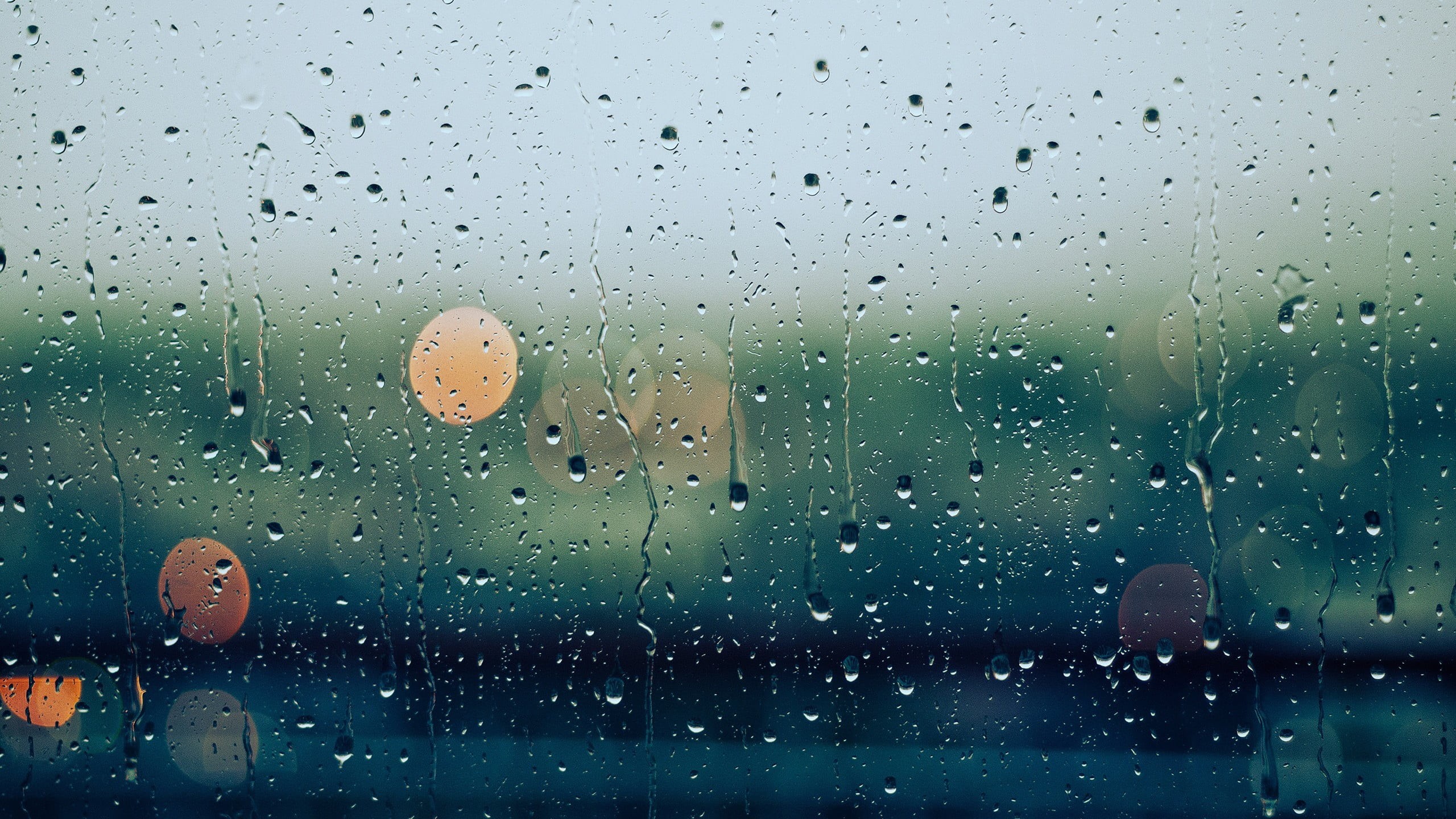 abstract, day, close-up, pattern, wet, drop, reflection, water drops, drops, transportation, 2K, weather, window, rainy season, dew, glass - Material, HD Wallpaper