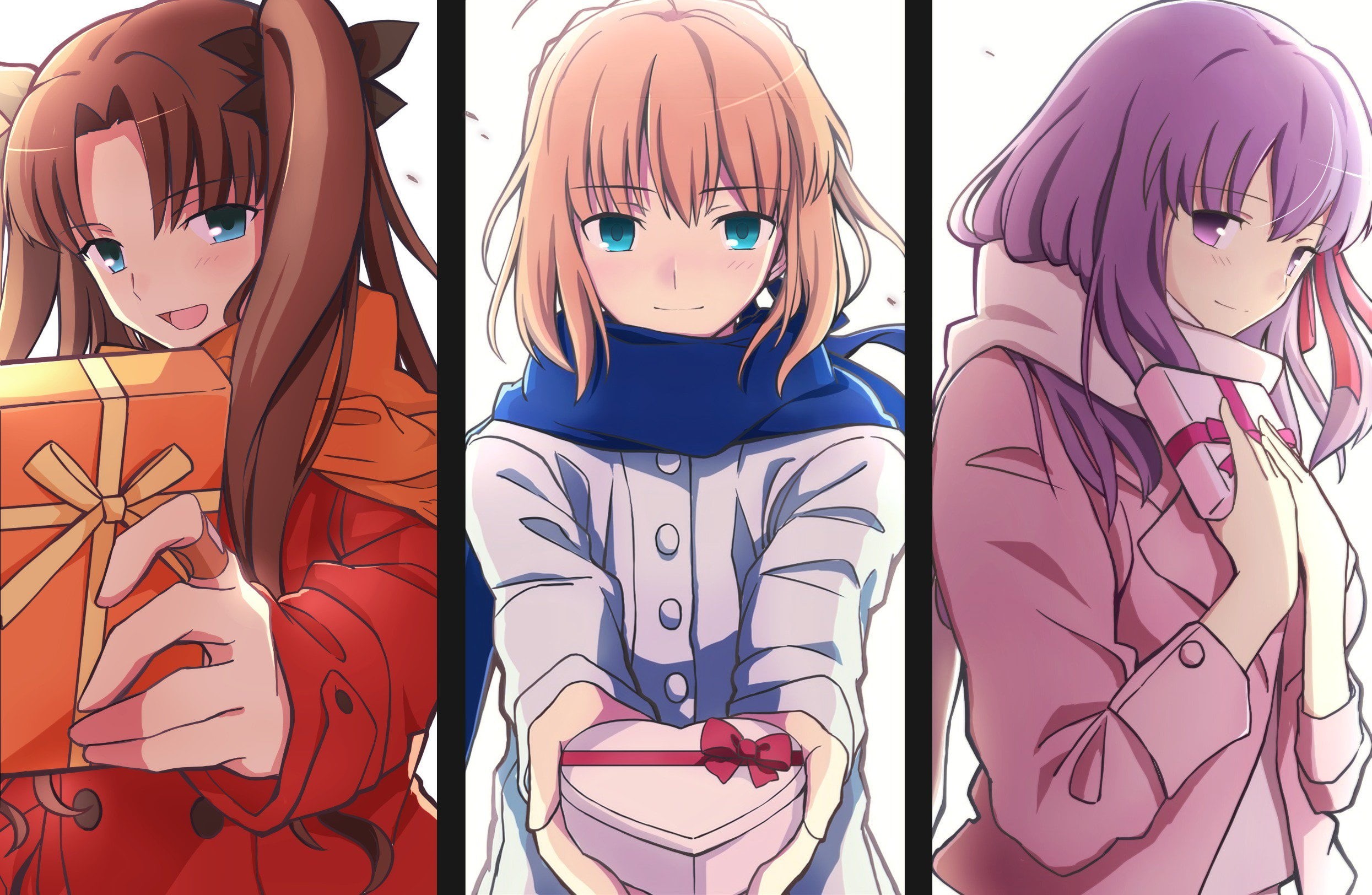 representation, Fate/Stay Night, digital composite, Fate Series, variation, day, indoors, art and craft, retail, no people, still life, human representation, HD Wallpaper