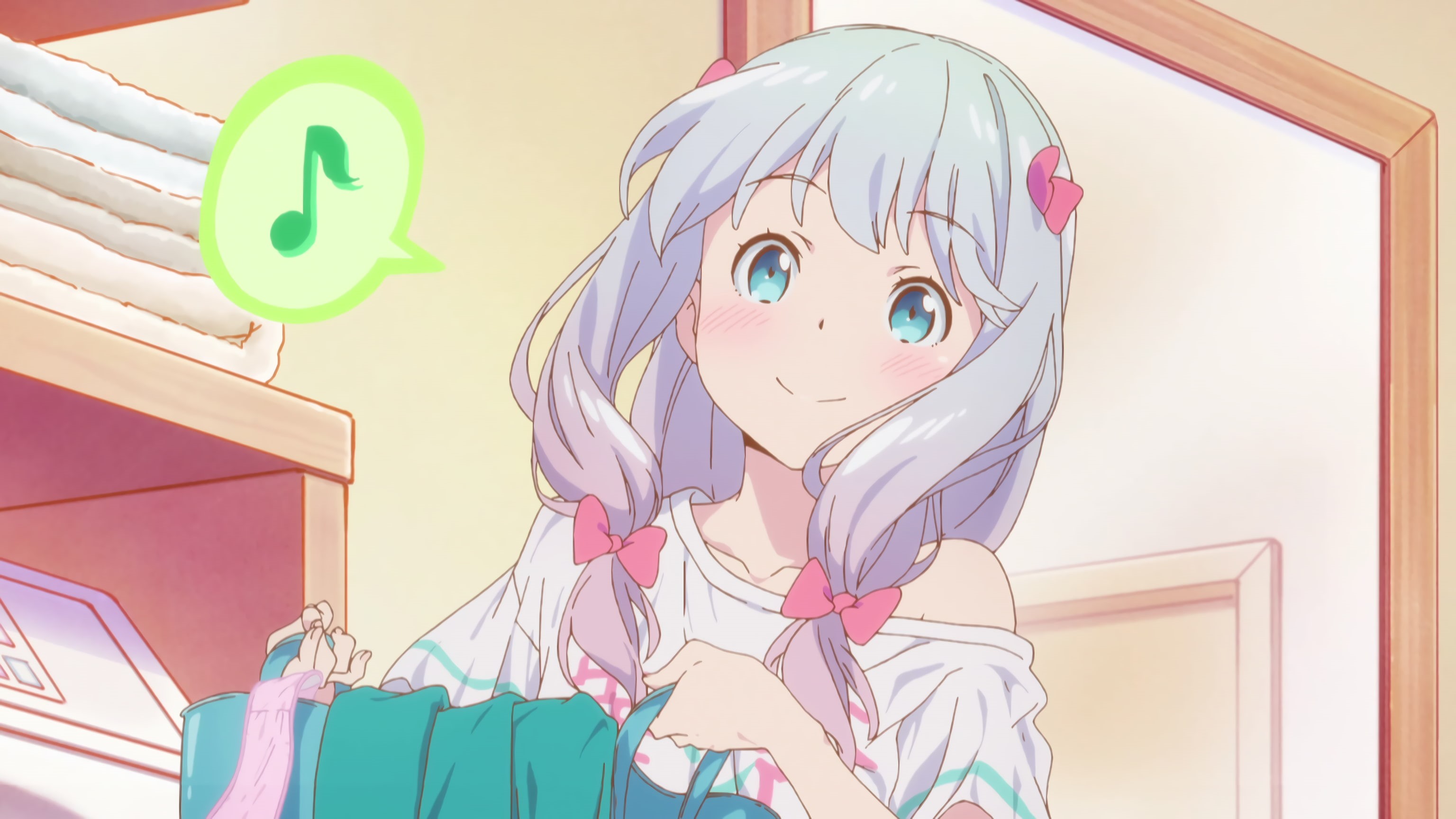 multi colored, technology, western script, art and craft, Izumi Sagiri, close-up, communication, creativity, no people, Eromanga-sensei, human representation, HD Wallpaper