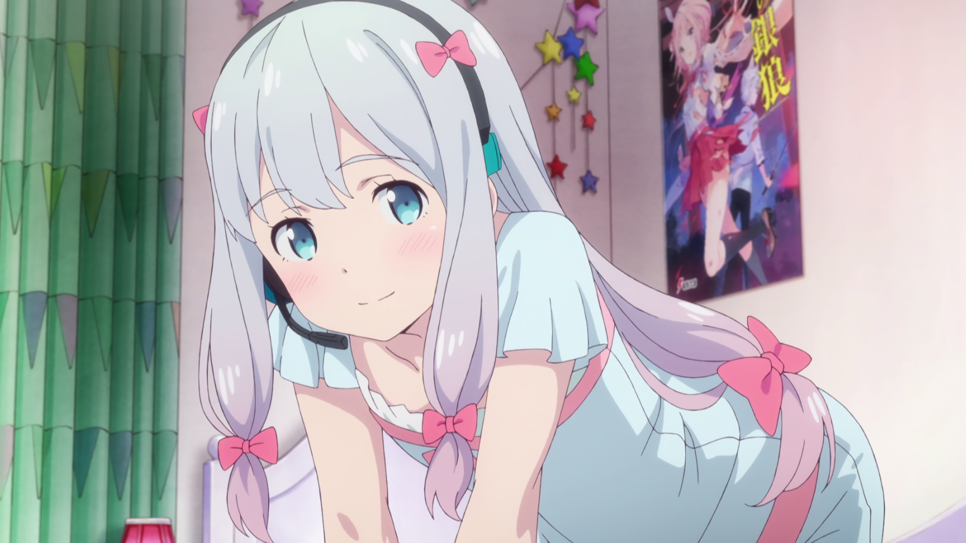 close-up, art and craft, focus on foreground, Eromanga-sensei, male likeness, indoors, representation, creativity, front view, day, clothing, craft, wall - building feature, HD Wallpaper