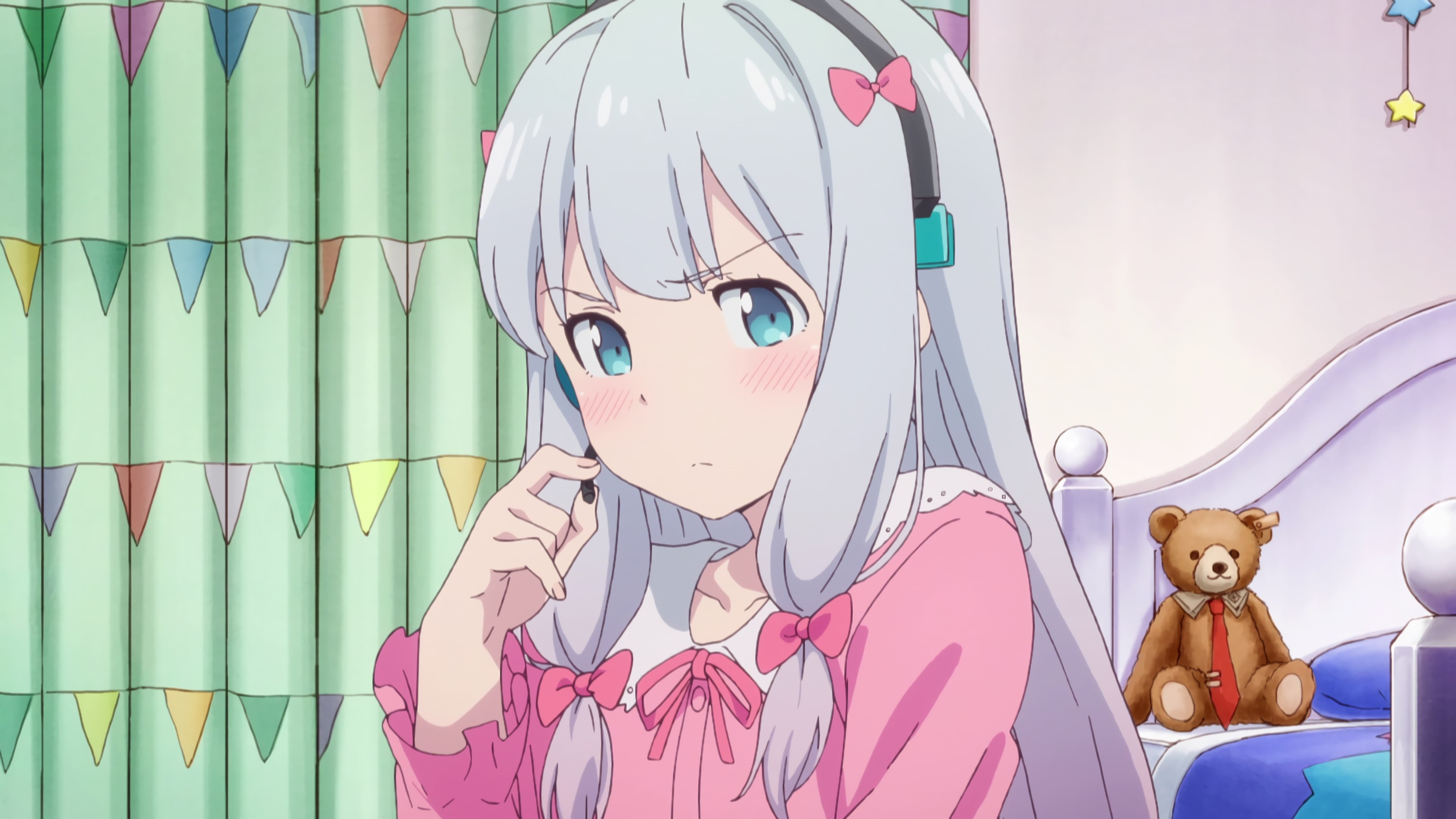 front view, arts culture and entertainment, multi colored, human representation, male likeness, day, no people, Izumi Sagiri, representation, portrait, HD Wallpaper