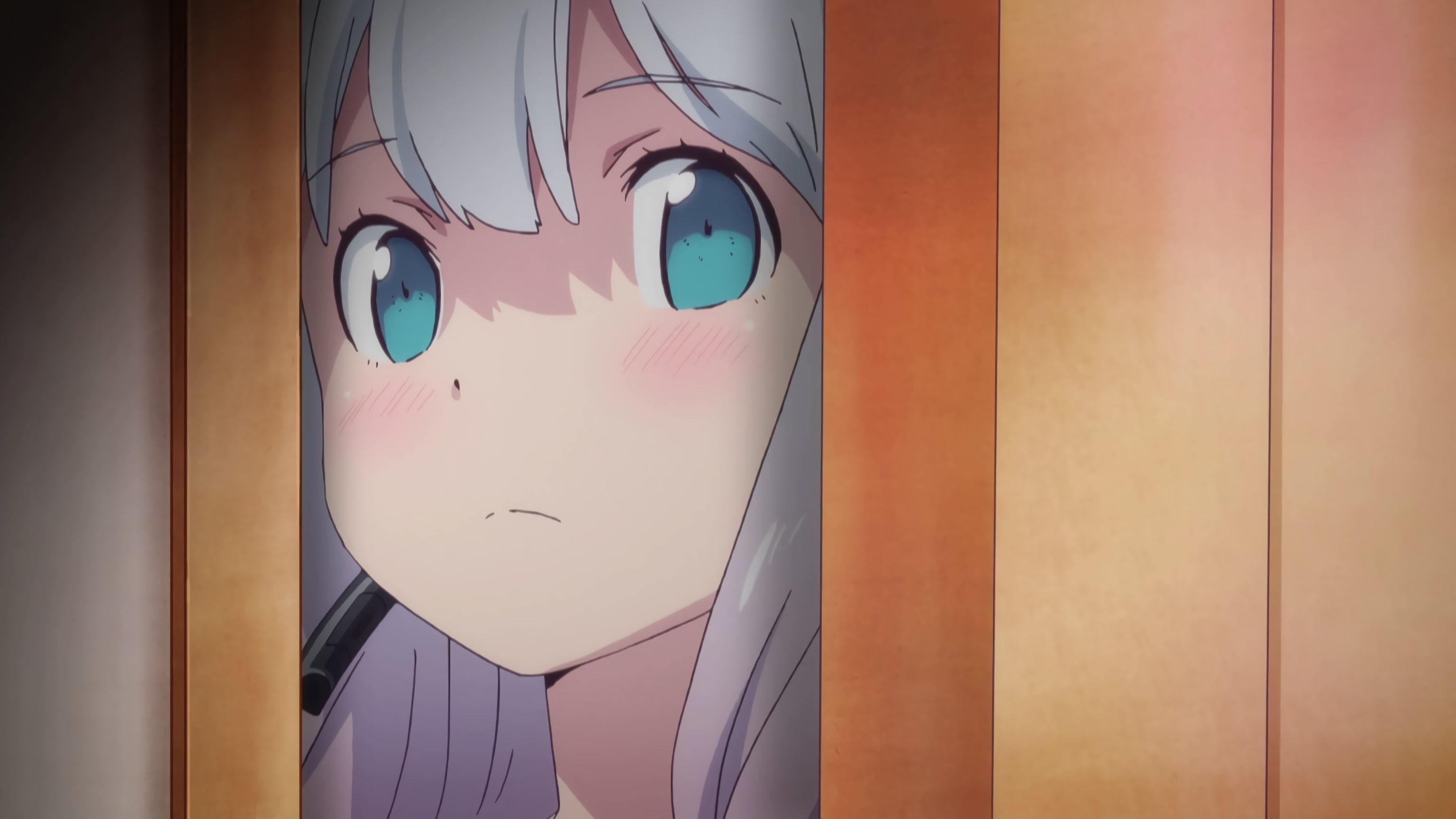 day, built structure, art and craft, Eromanga-sensei, 2K, glass - material, indoors, mirror, no people, creativity, wall - building feature, reflection, HD Wallpaper