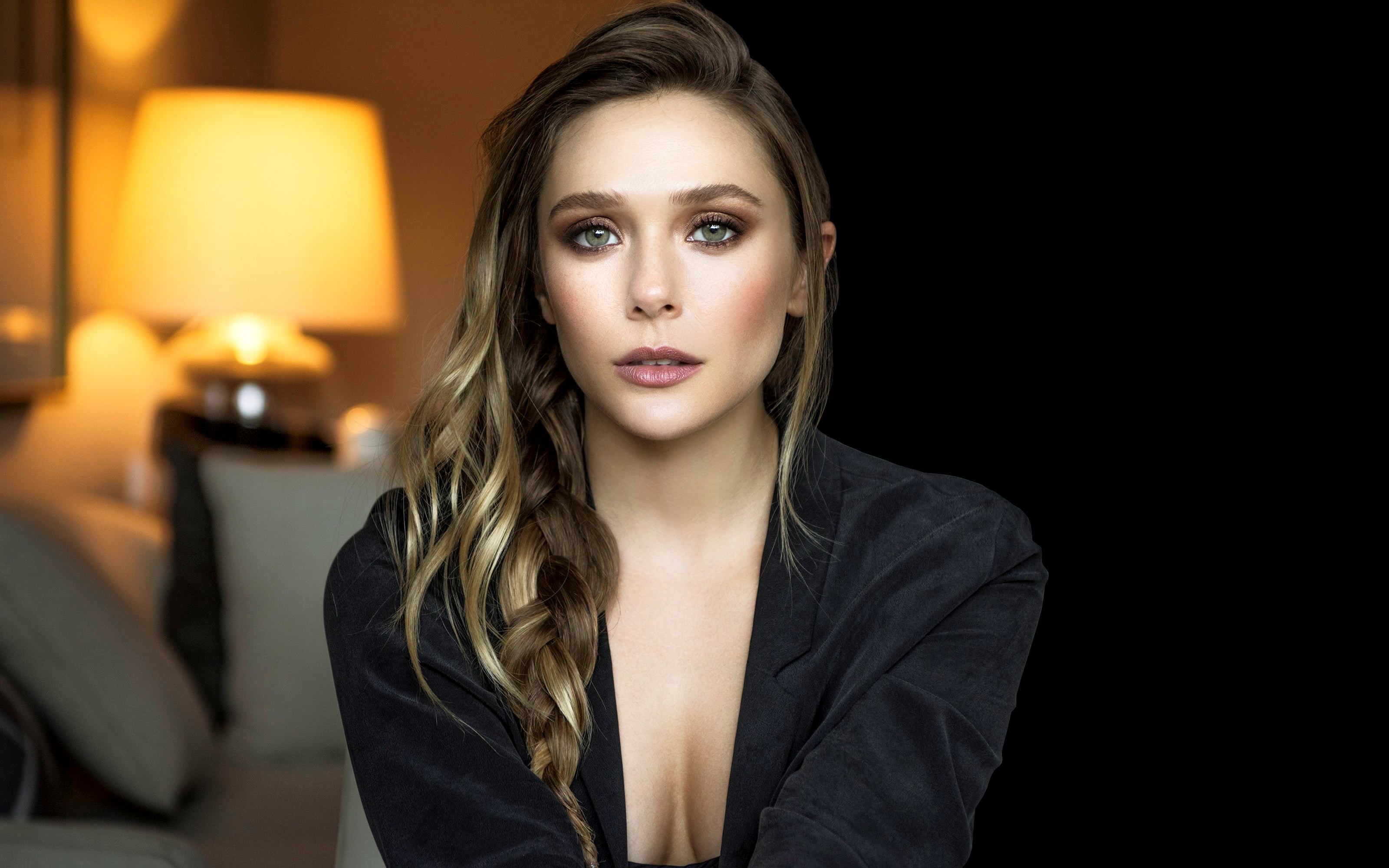 celebrity, women, 2K, actress, Elizabeth Olsen, HD Wallpaper
