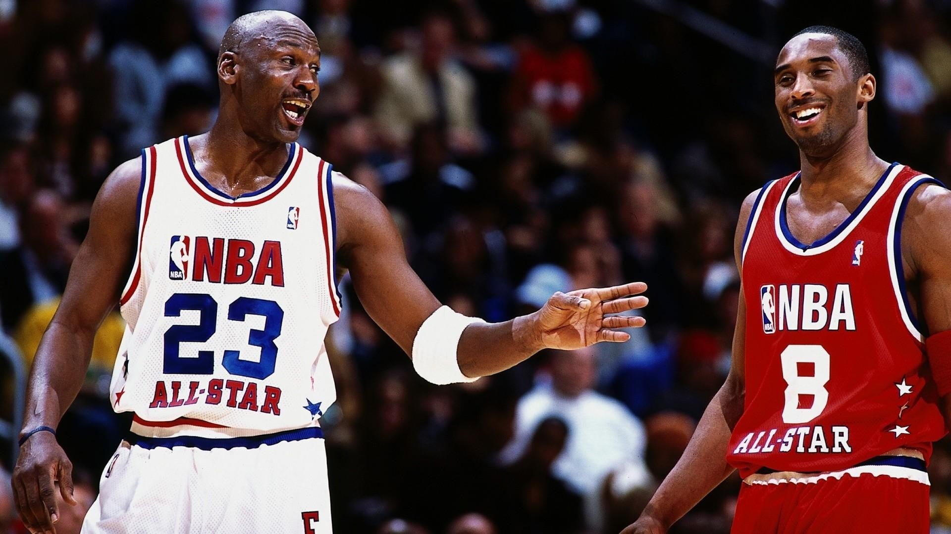 sports race, sport, athlete, smiling, number, michael, sports, waist up, kobe, adult, group of people, focus on foreground, bryant, Michael Jordan, jordan, HD Wallpaper