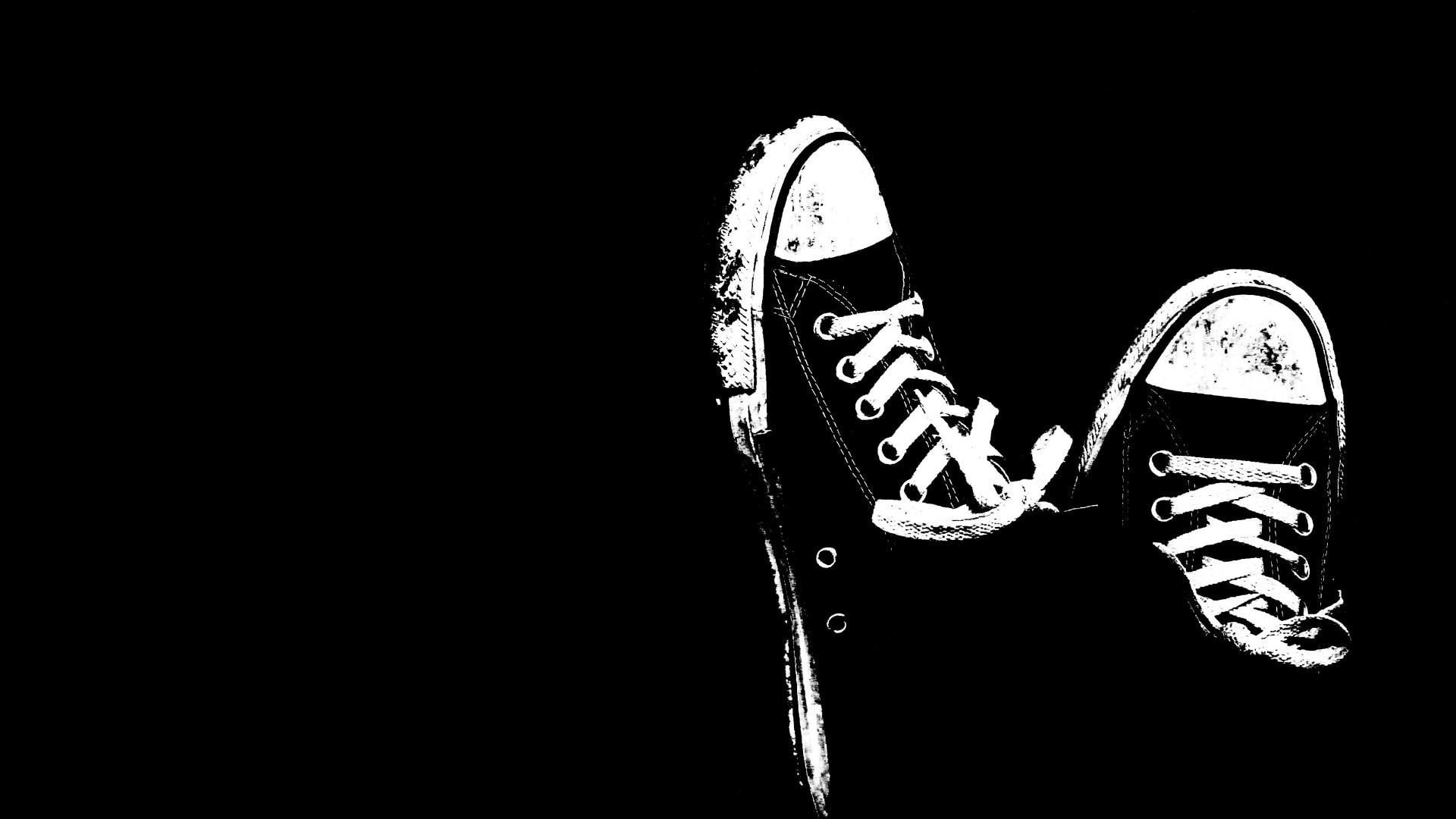 legs, 1080P, teen, shoes, bandw, sneakers, HD Wallpaper