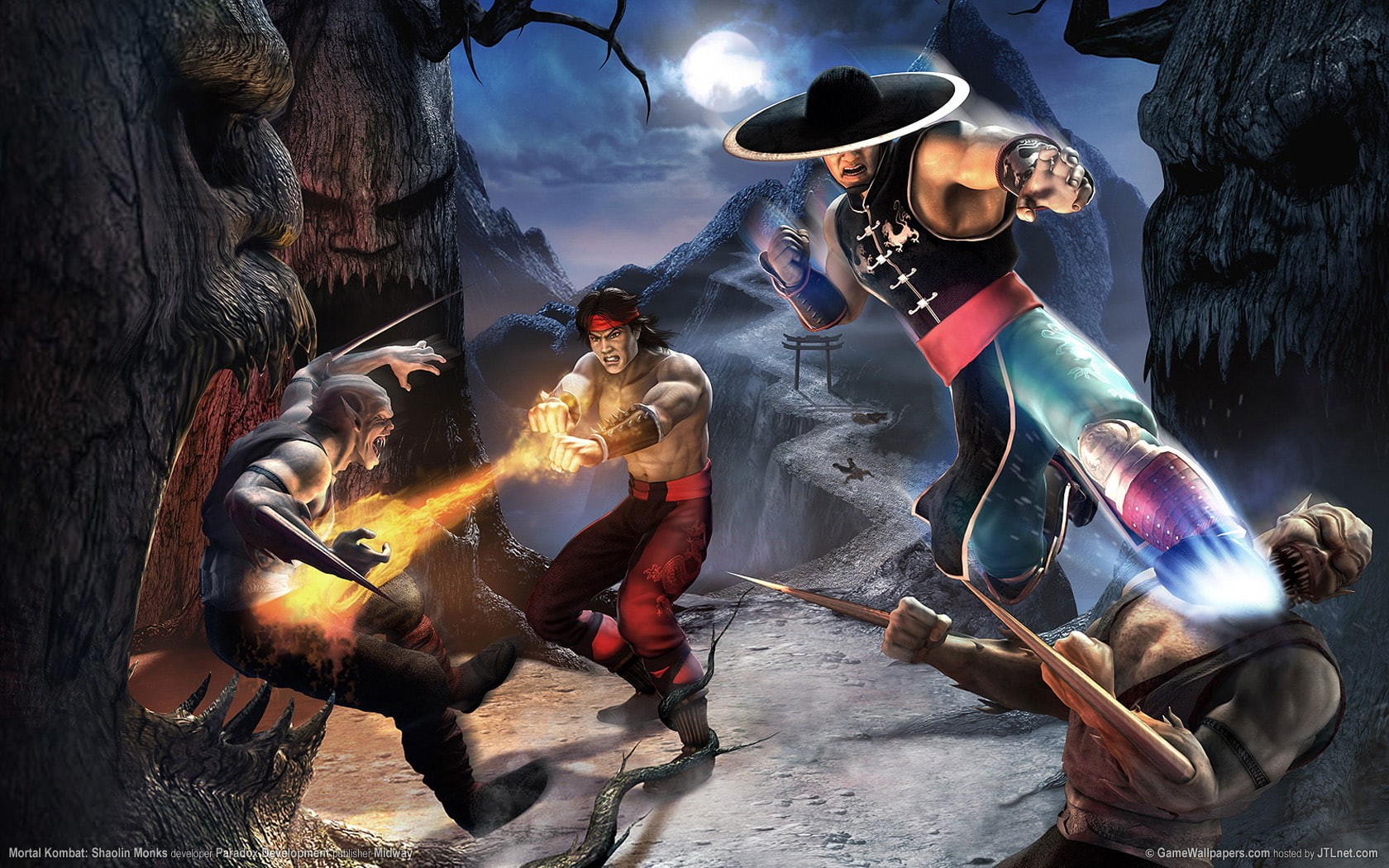 monks, kombat, shaolin, 720P, mortal, HD Wallpaper