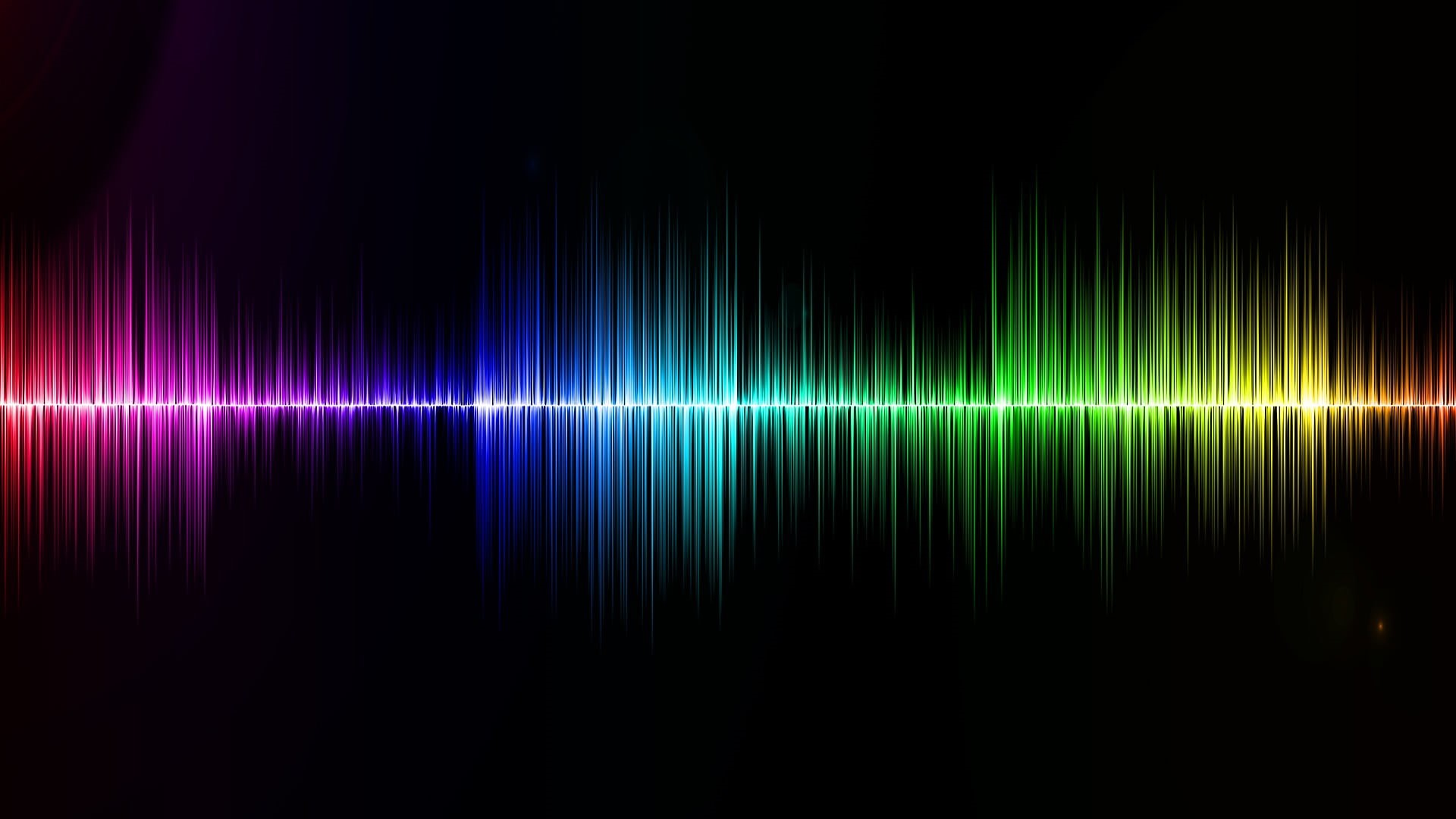 colorful, black, lines, pattern, 1080P, glowing, reflection, luminosity, bright, green color, projection, turquoise colored, nightlife, black color, blue, HD Wallpaper