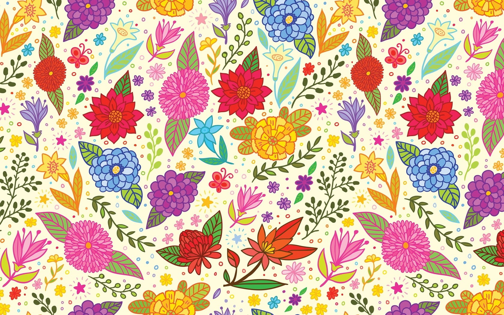 repetition, illustration, textured, season, yellow, old-fashioned, green, background, creativity, decoration, artwork, floral Pattern, art, bright, nature, HD Wallpaper