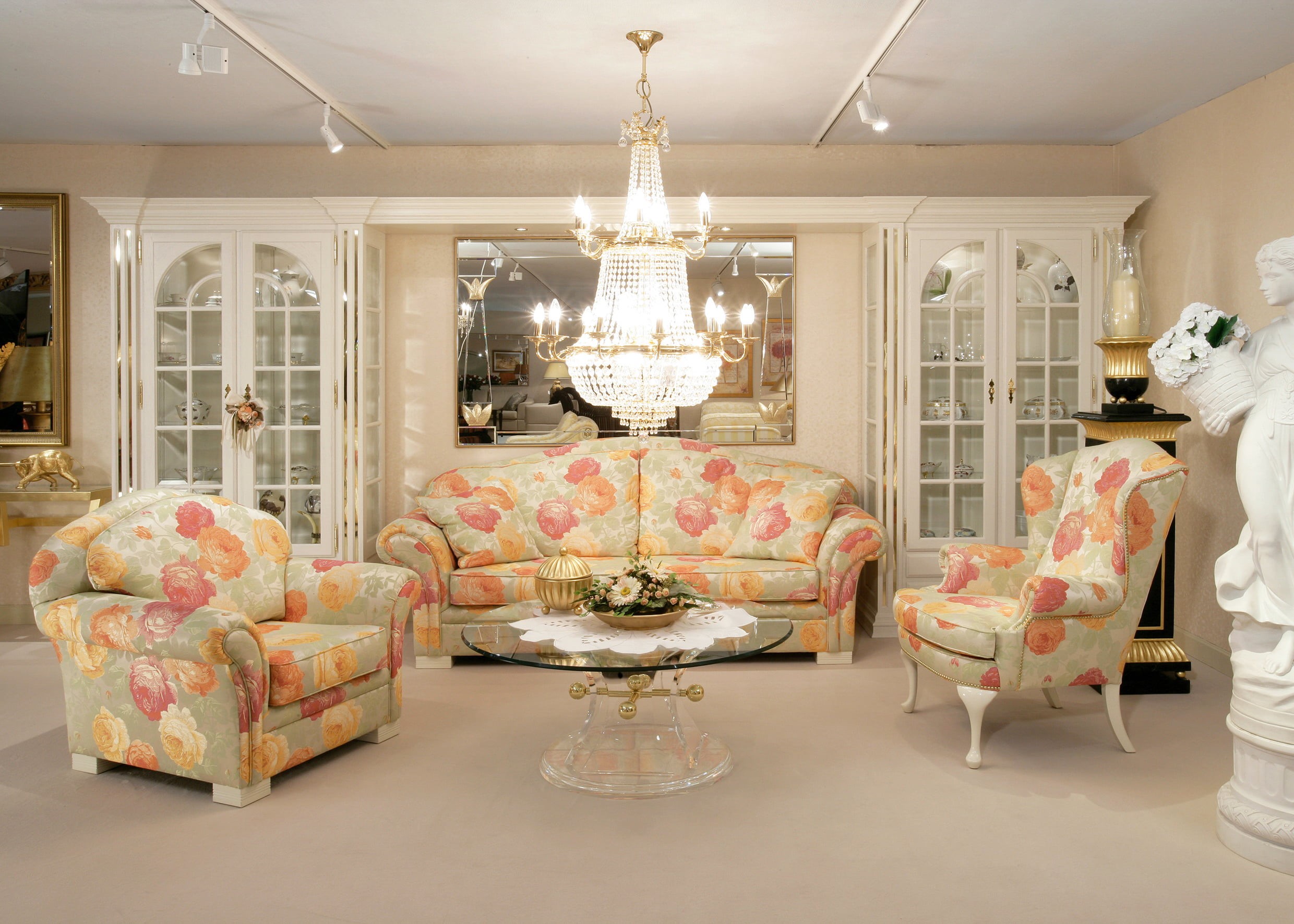design, living Room, style, table, ornate, seat, home Interior, pillow, illuminated, electric Lamp, furniture, comfortable, no People, interior, ceiling, HD Wallpaper