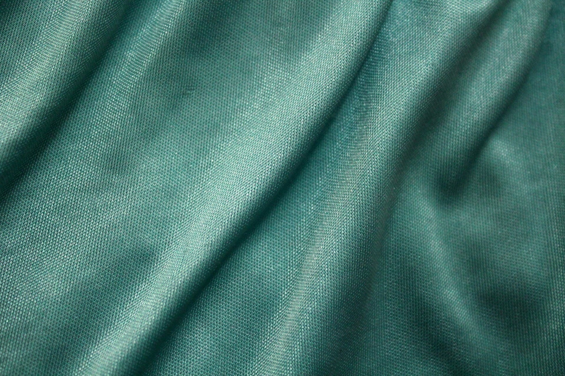 crumpled, backdrop, abstract, full frame, green, textured, textured effect, curtain, wrinkled, background, indoors, wave pattern, textile, green color, HD Wallpaper