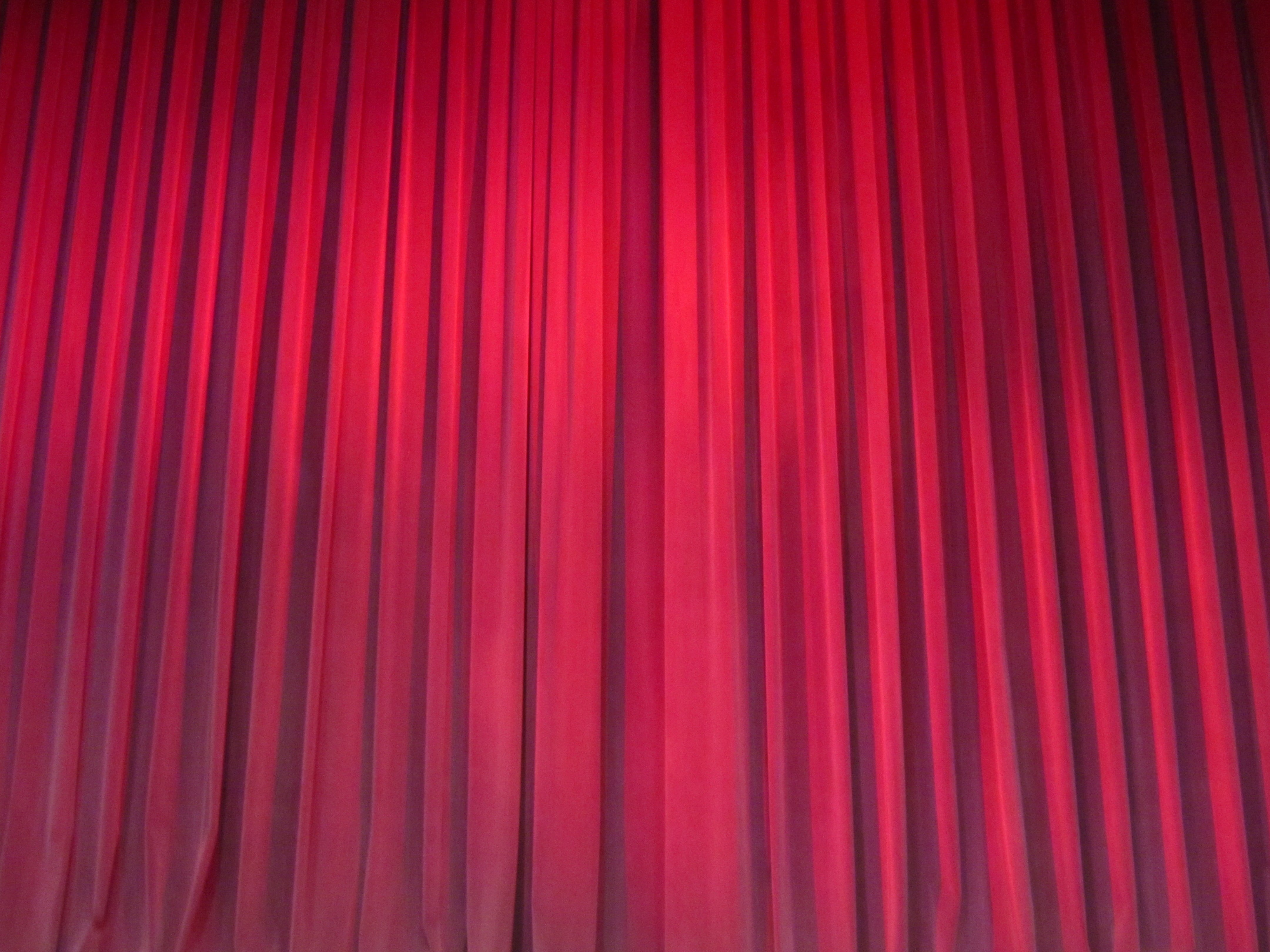 theatrical performance, stage, performance, full frame, auditorium, pattern, performing arts event, 4K, classical style, movie theater, drapes, stage - performance space, HD Wallpaper
