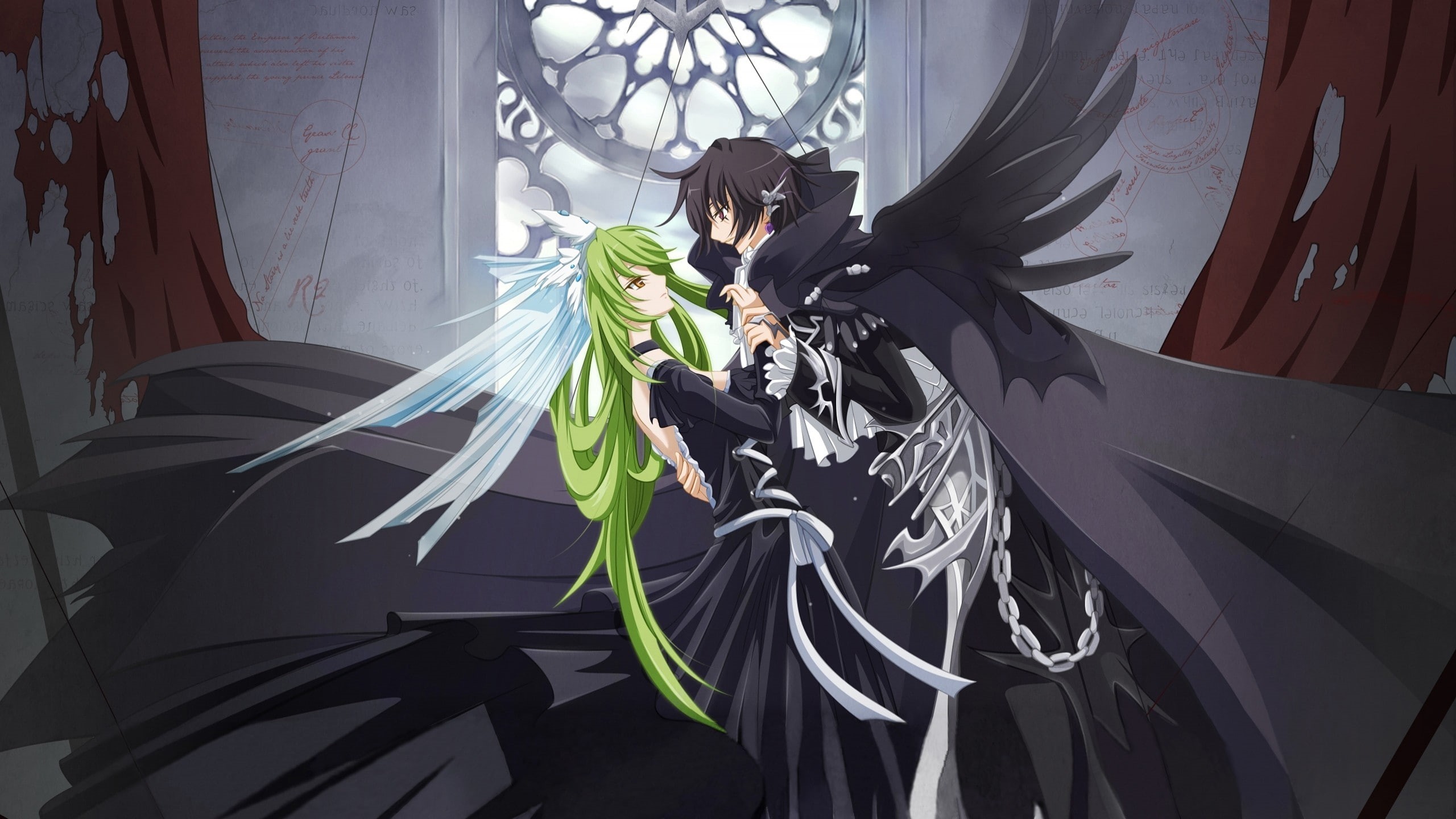 sunlight, human representation, no people, plant part, Code Geass, feather, Lamperouge Lelouch, close-up, 2K, representation, window, plant, creativity, HD Wallpaper