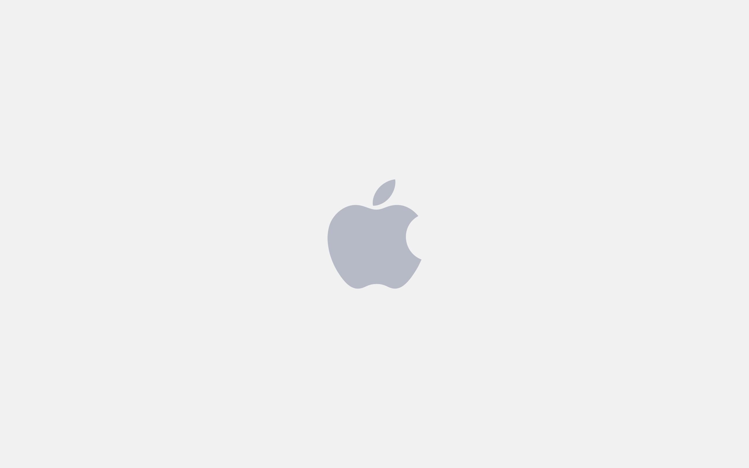 apple, white background, 2K, background, white, logo, HD Wallpaper