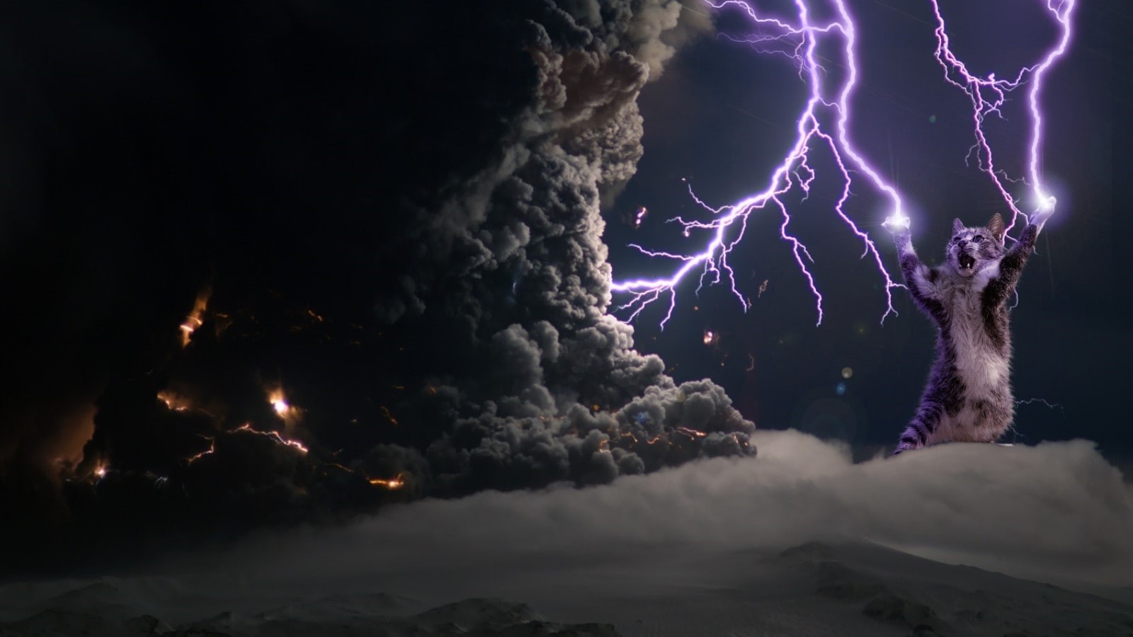 storm cloud, thunderstorm, explosive, storm, environment, warning sign, nature, communication, night, ominous, power, beauty in nature, natural disaster, HD Wallpaper