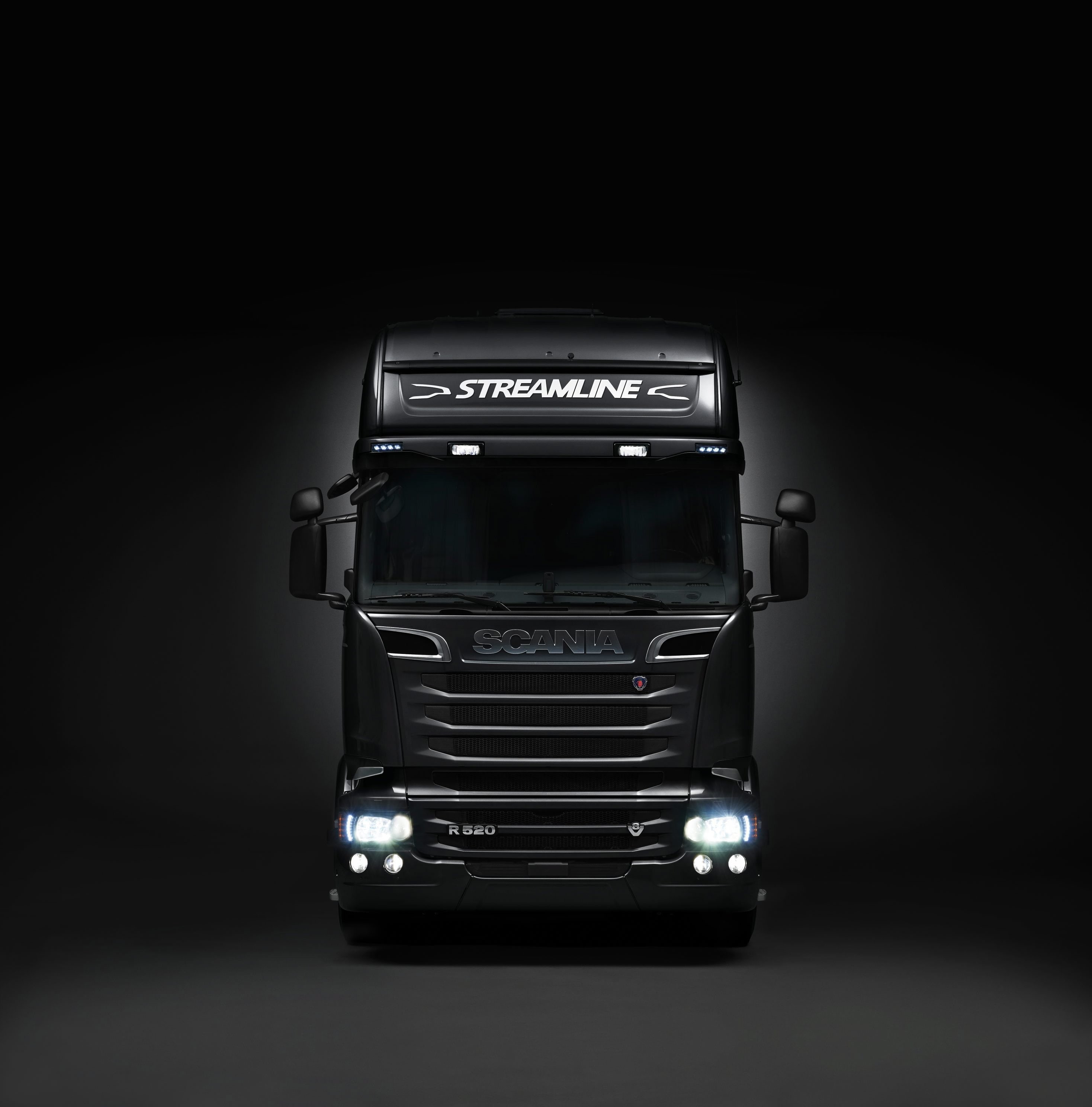 crown, r520, 2016, streamline, semi, scania, tractor, 2K, Phone HD Wallpaper