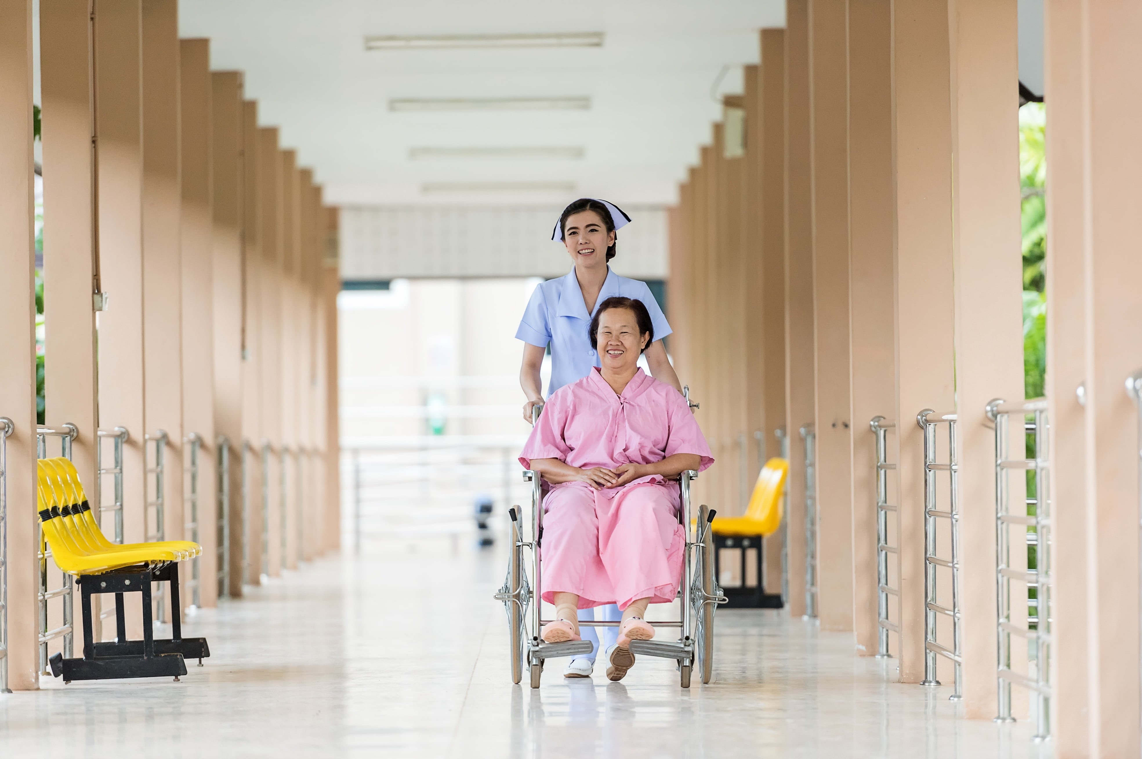 japanese Ethnicity, together, women, care for, hospital, happiness, professional, eldercare, woman, disability, 4K, care, support, building, citizen, rehabilitation, HD Wallpaper