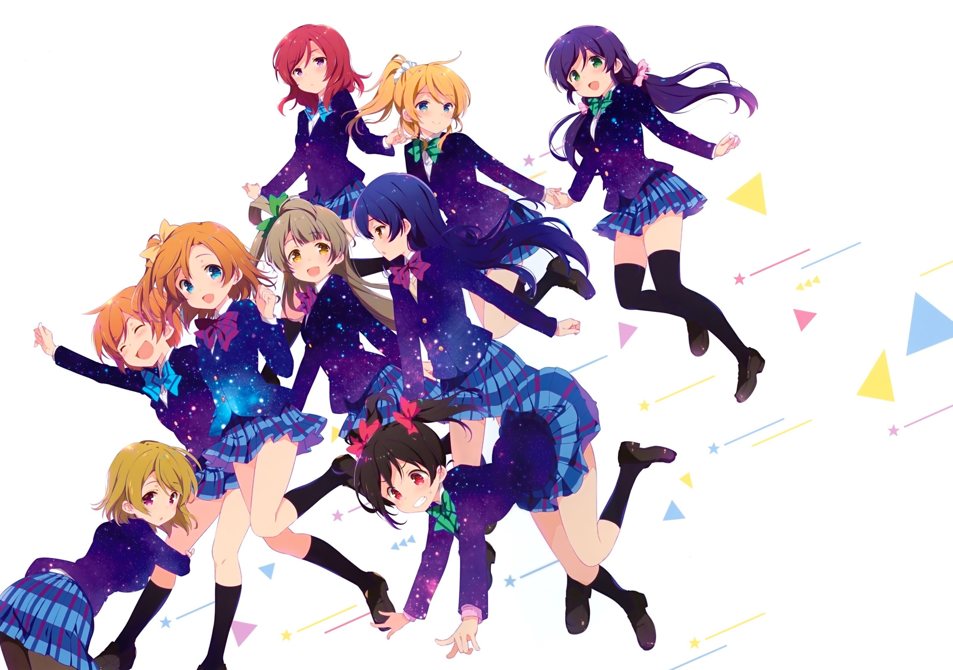 Love Live!, anime, 2K, HD Wallpaper