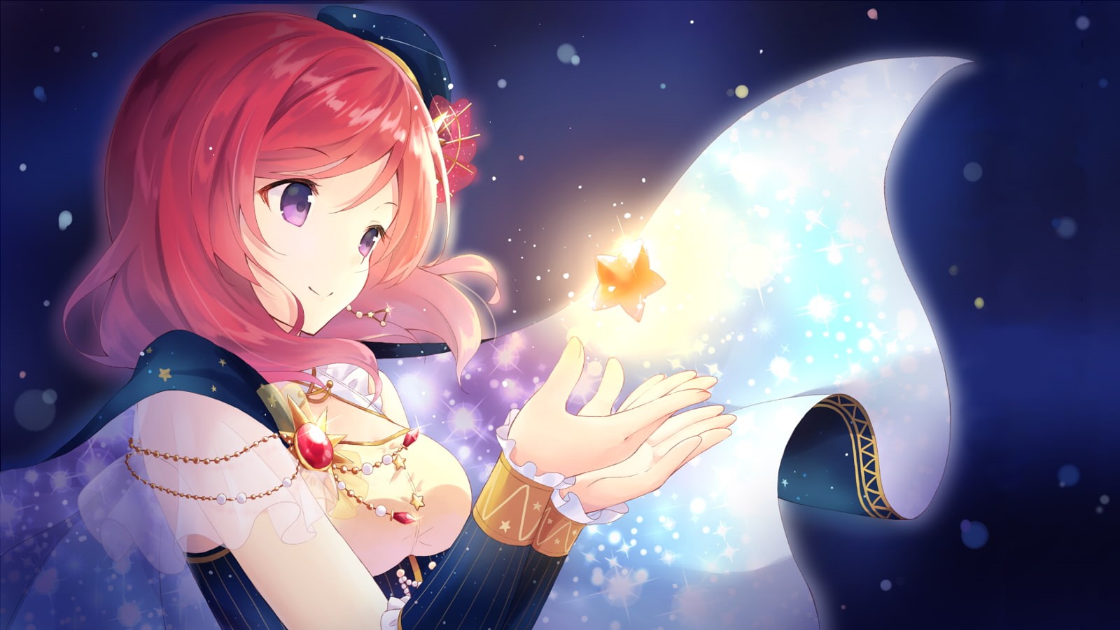 Nishikino Maki, 720P, Love Live!, anime girls, anime, HD Wallpaper
