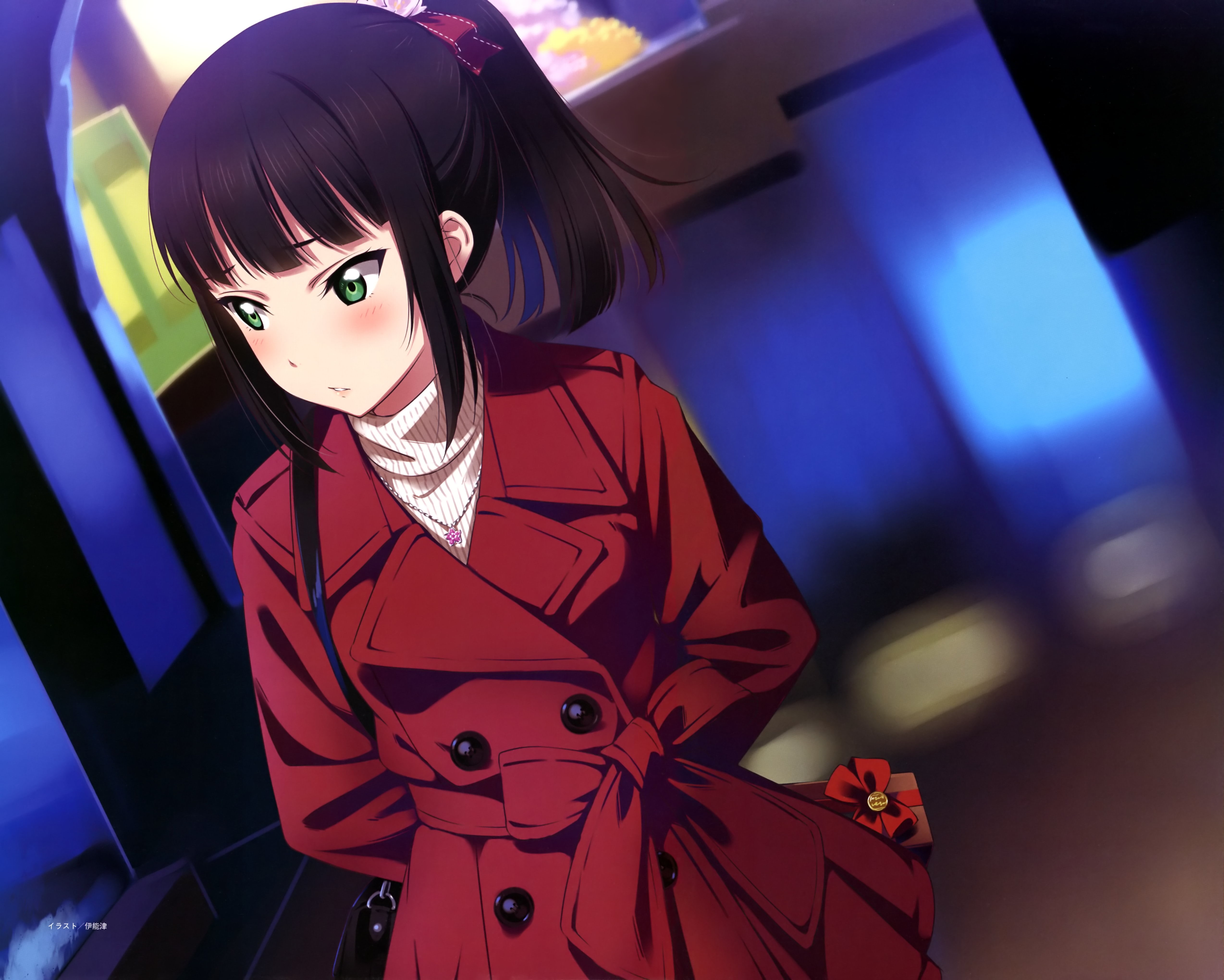 4K, Dia Kurosawa, Anime, Love Live! Sunshine!!, HD Wallpaper