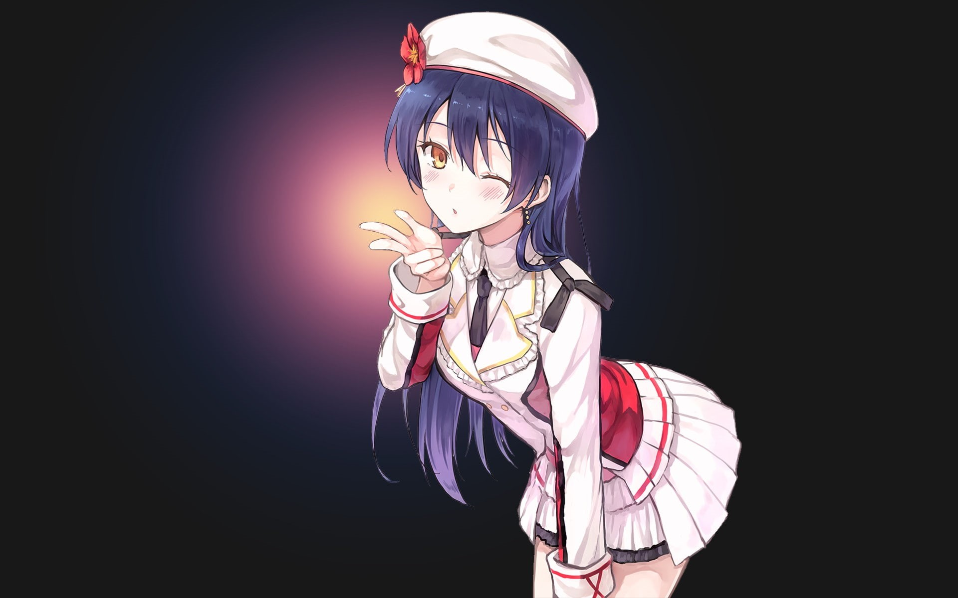 1080P, anime girls, Love Live!, Sonoda Umi, HD Wallpaper