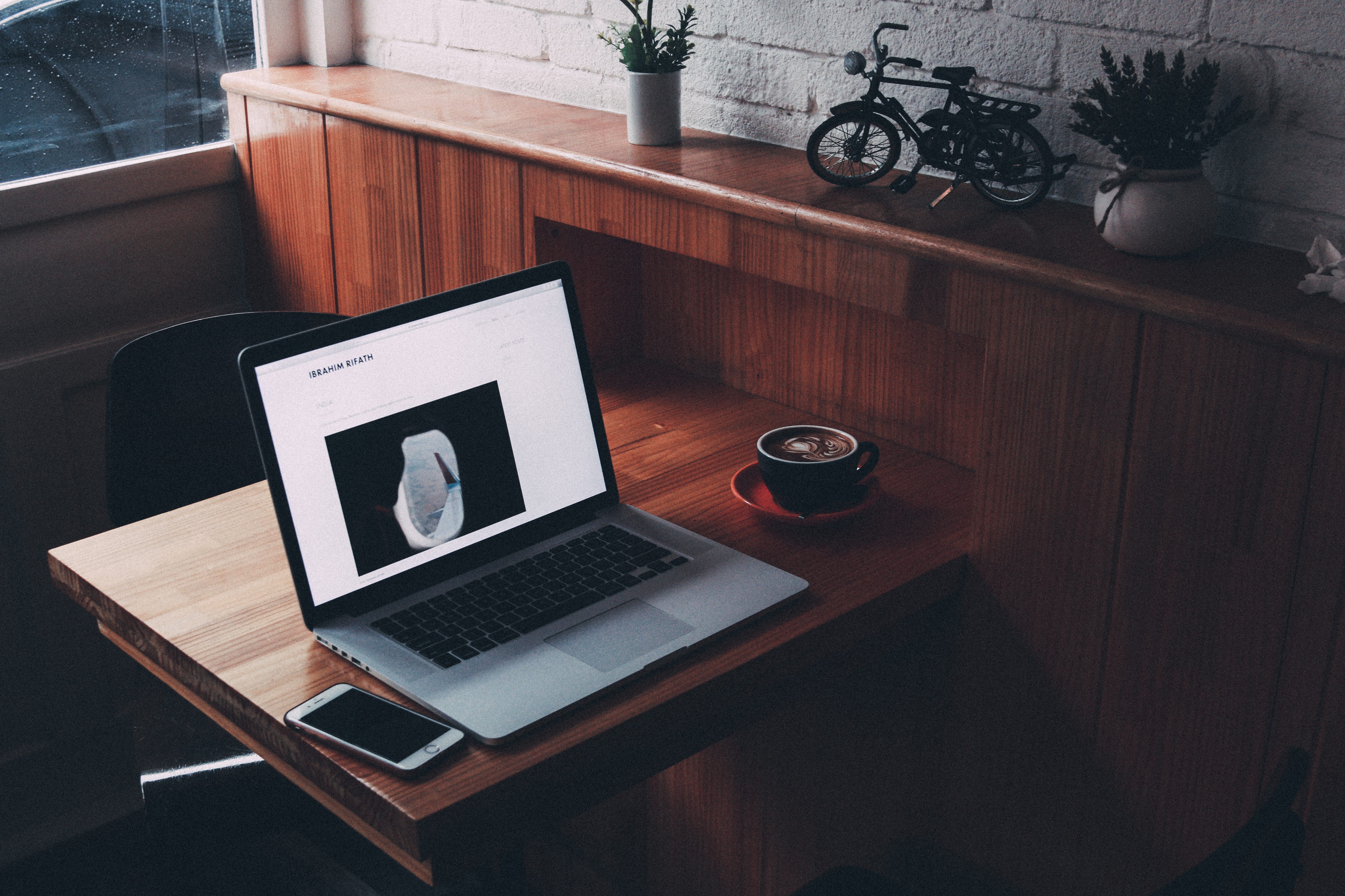 mac, communication, technology, macbook pro, no people, wireless technology, home interior, furniture, connection, high angle view, wood - material, drink, HD Wallpaper