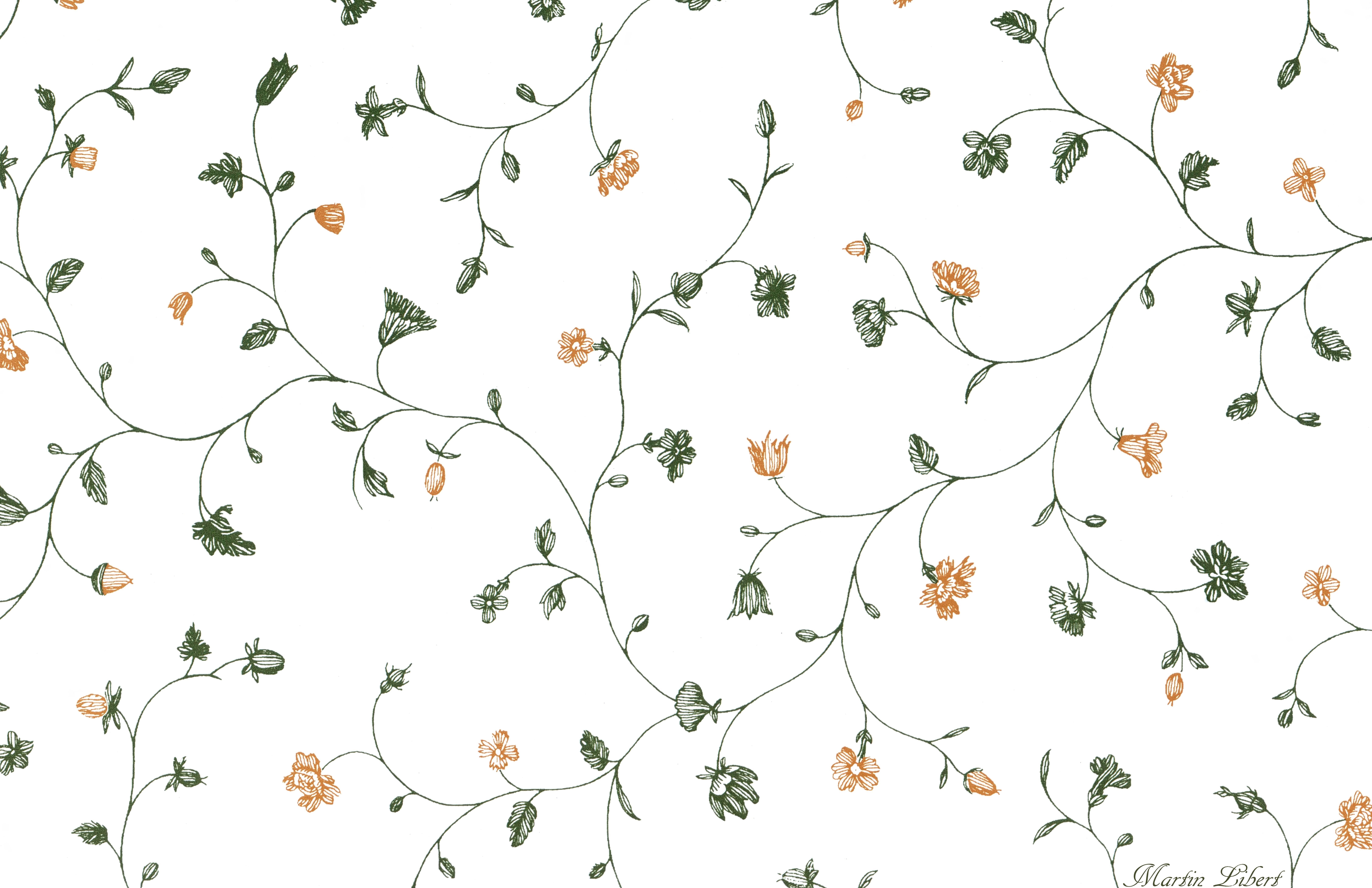 seamless, petaled, no people, floral Pattern, elegance, texture, repetition, flowering plant, leaf, springtime, abstract, tree, green, plant, botany, risunok, HD Wallpaper