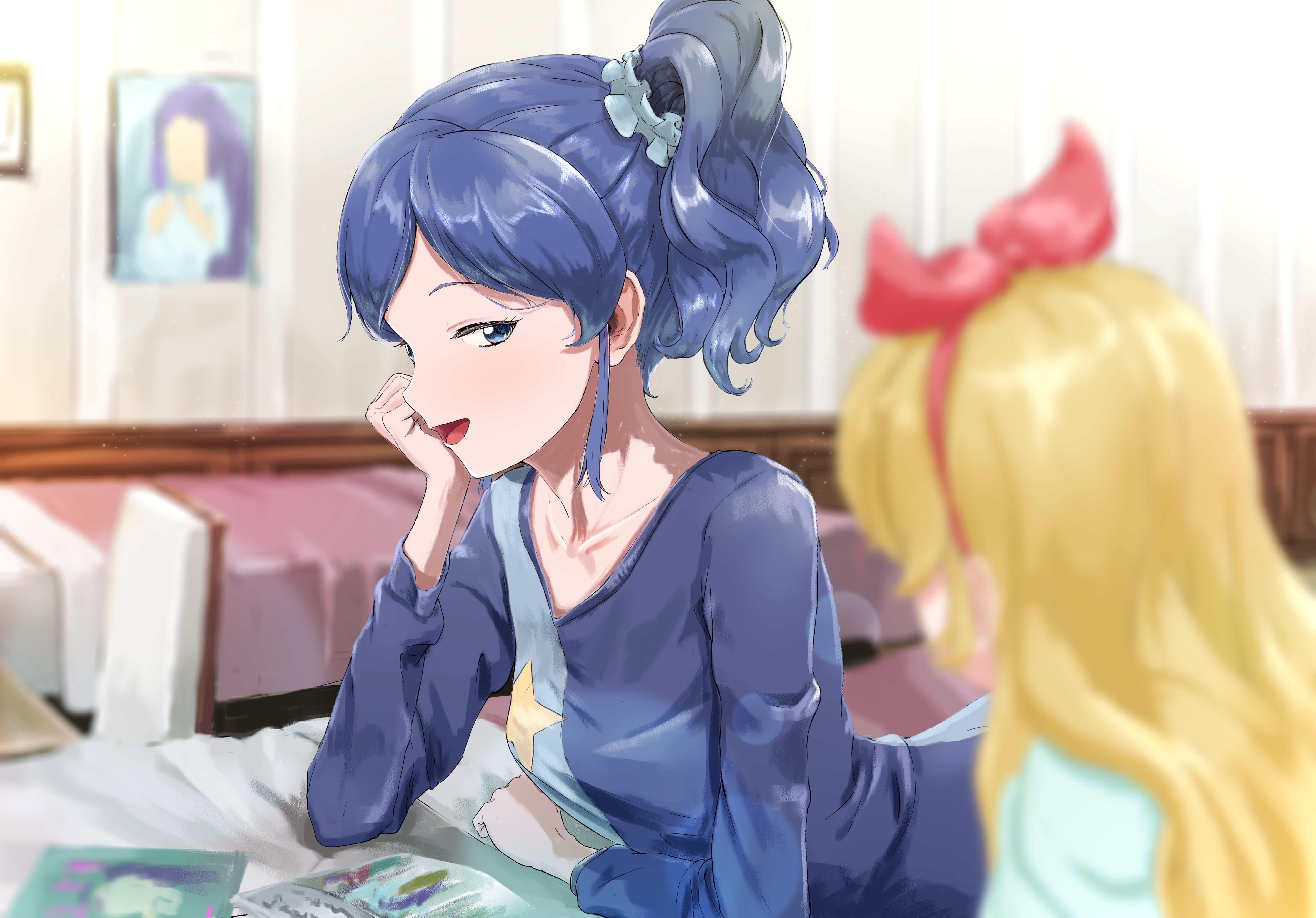 Aikatsu Stars!, 5K, Anime, Aoi Kiriya, HD Wallpaper