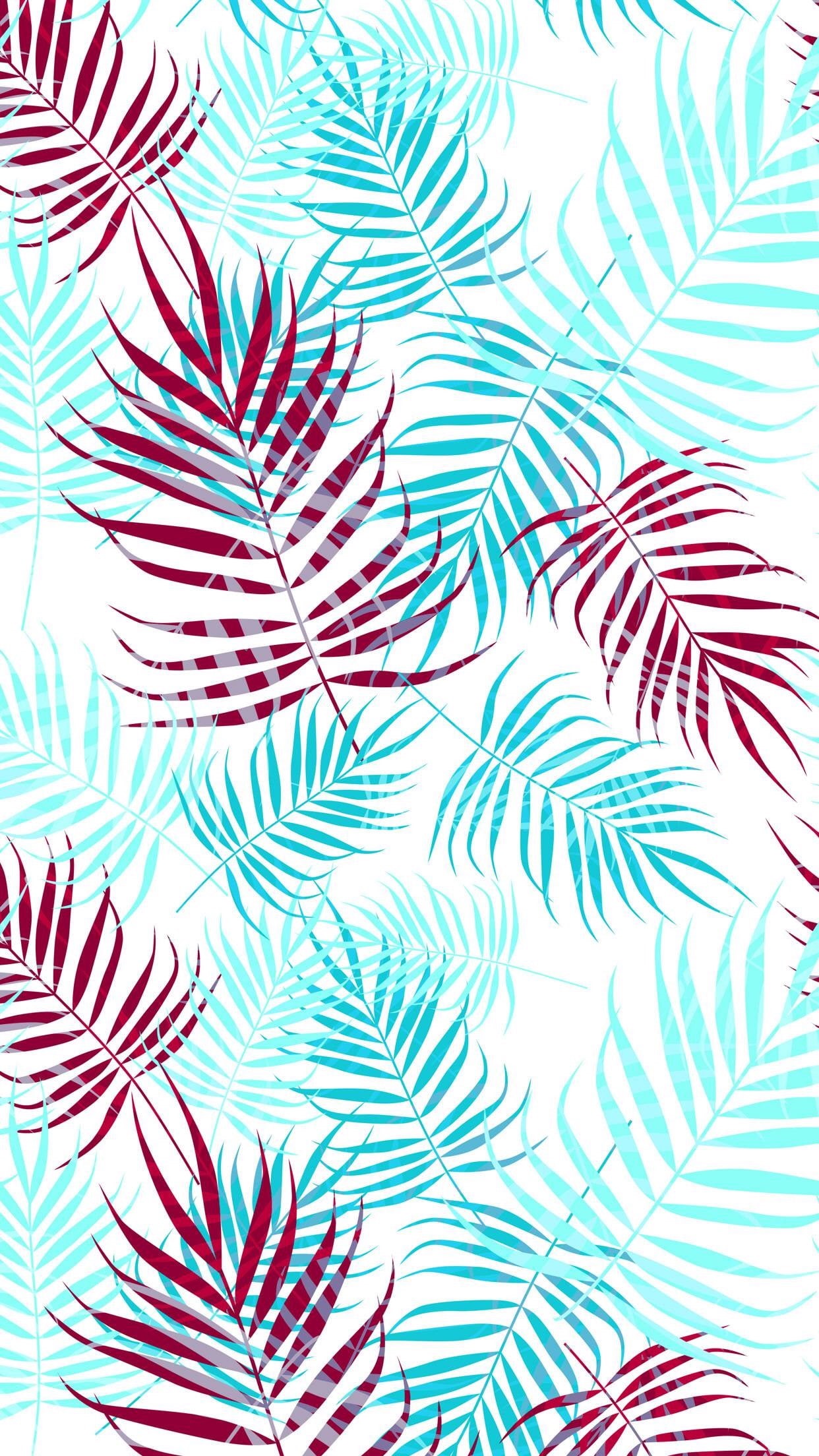 abstract, 1080P, nature, pattern, blue, science, pink color, close-up, red, digital art, beauty in nature, portrait display, vertical, healthcare and medicine, Phone HD Wallpaper