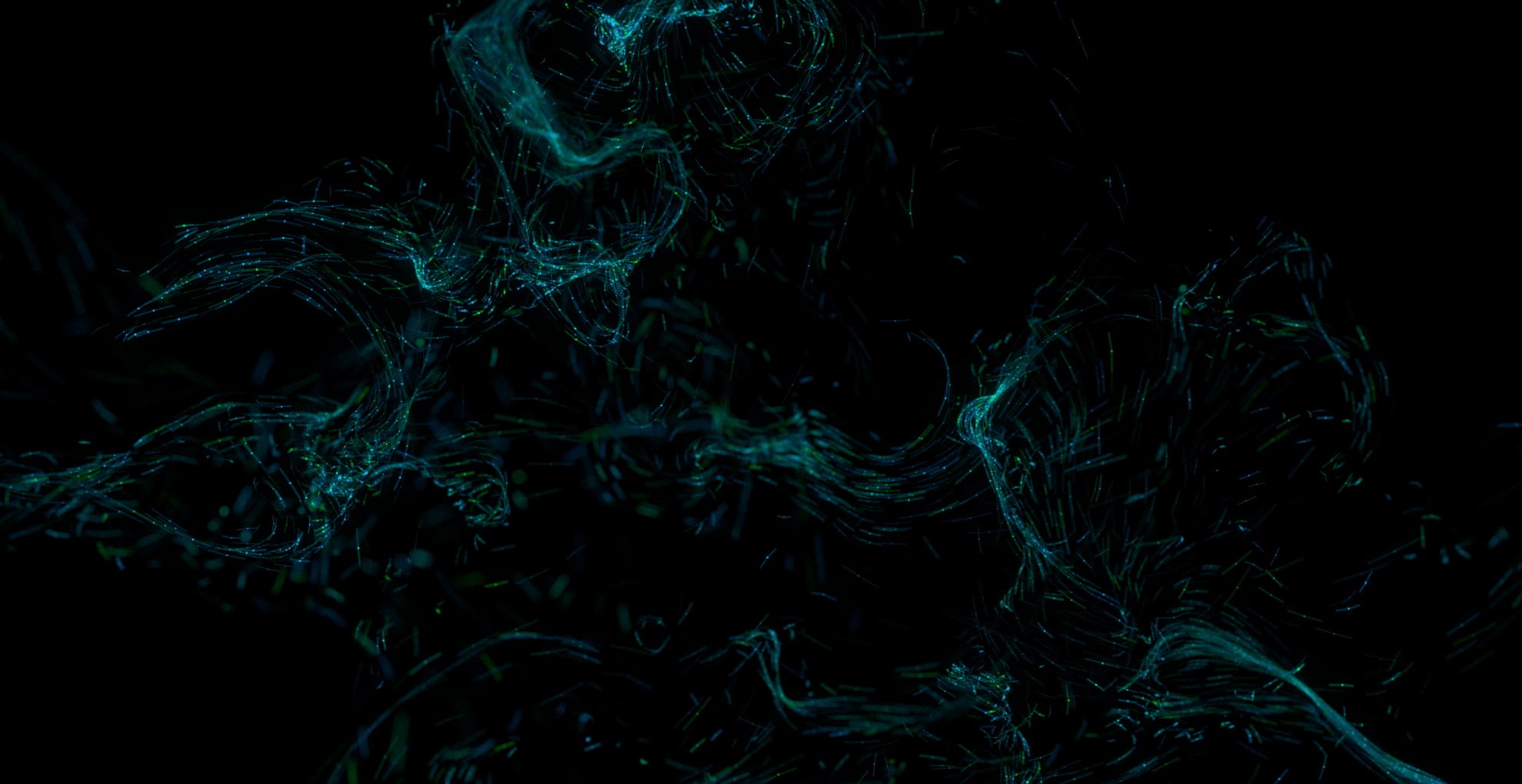 studio shot, close-up, pattern, green color, 1080P, nature, complexity, connection, illuminated, tangled, light - natural phenomenon, night, digital art, HD Wallpaper