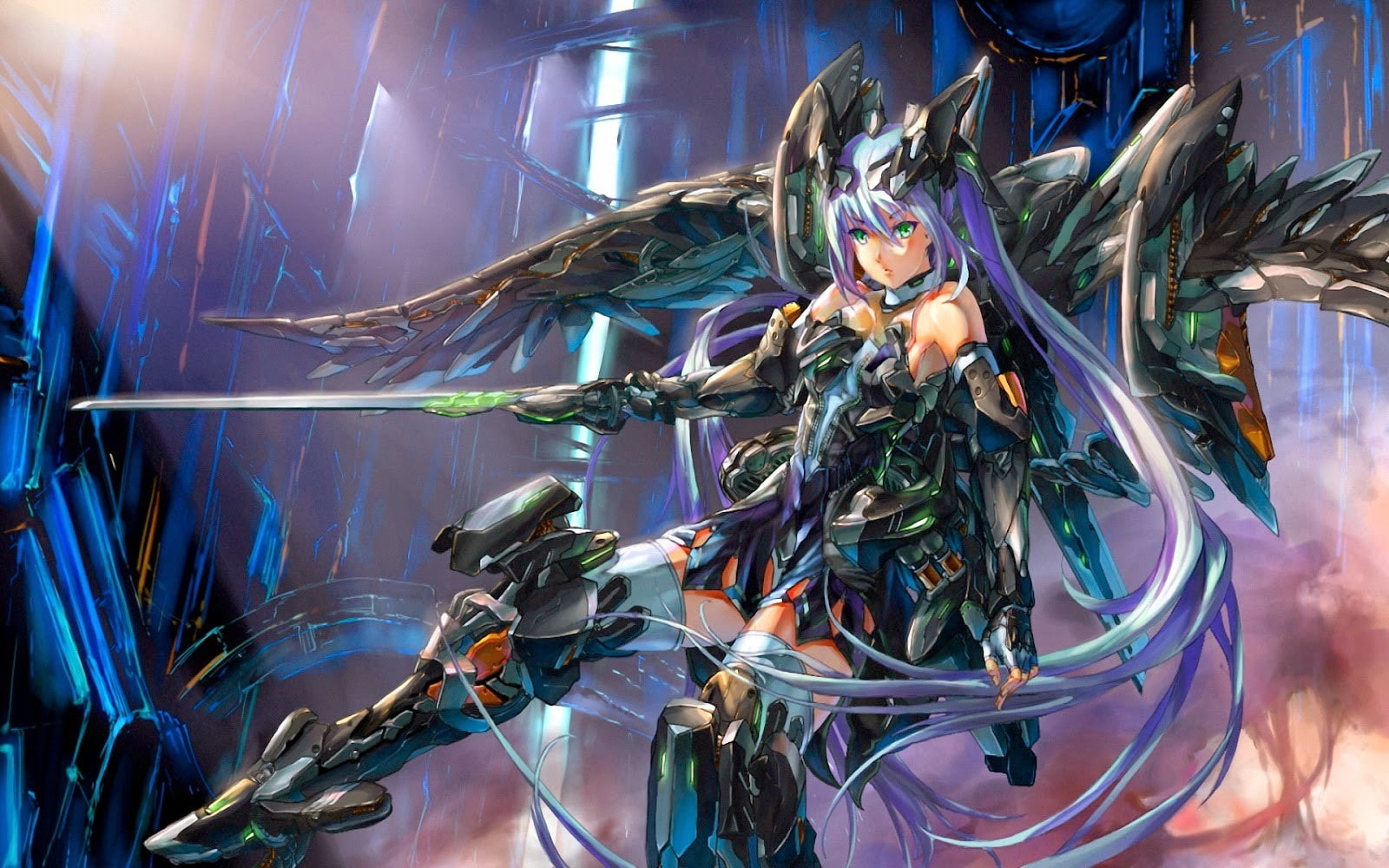 metal, cable, 720P, decoration, indoors, marine, vertebrate, close-up, anime girls, focus on foreground, no people, fantasy art, animal wildlife, celebration, HD Wallpaper
