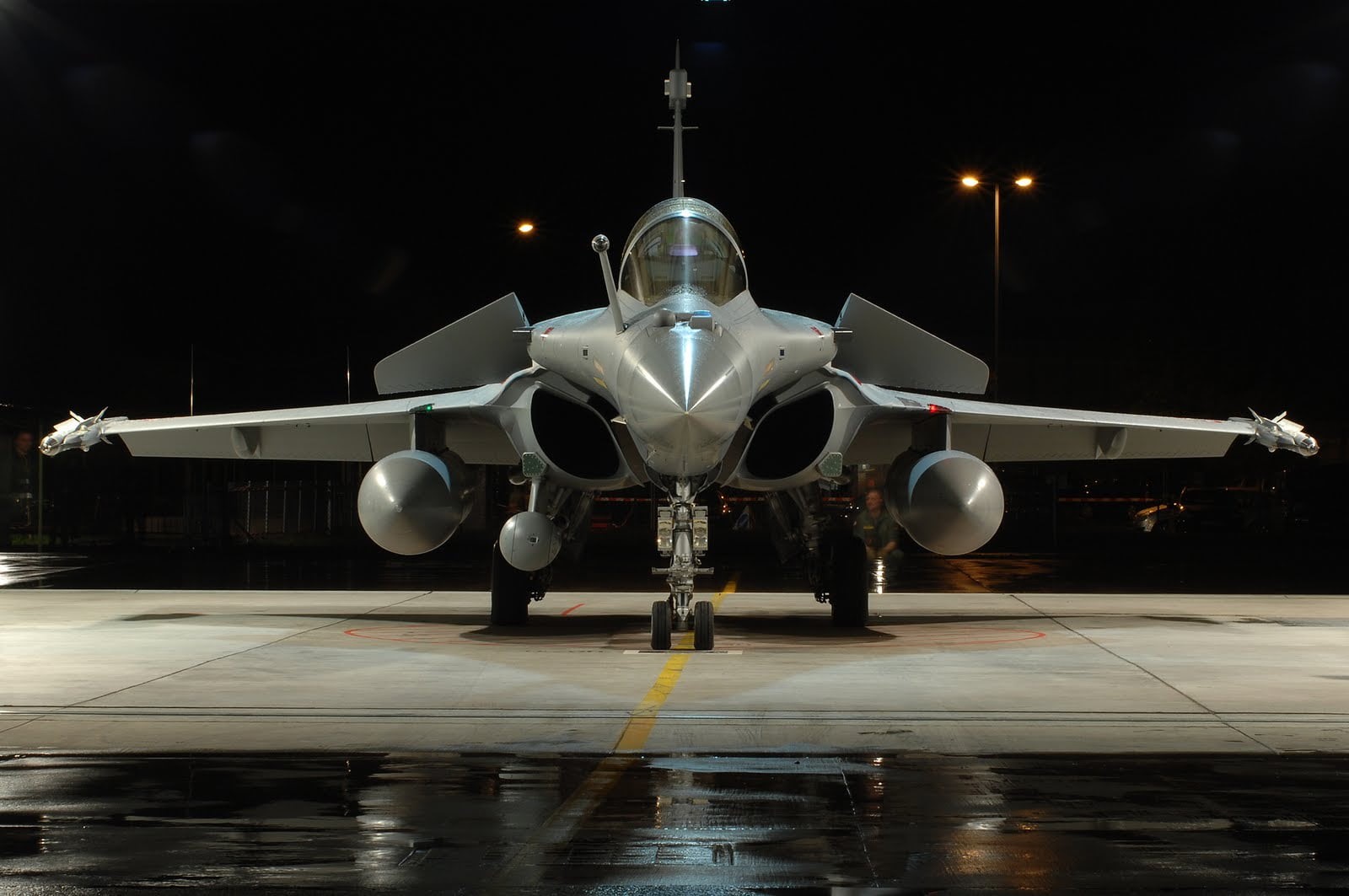 surveillance, airplane, transportation, French Air Force, 720P, lighting equipment, building exterior, airport, air vehicle, night, plane, built structure, HD Wallpaper
