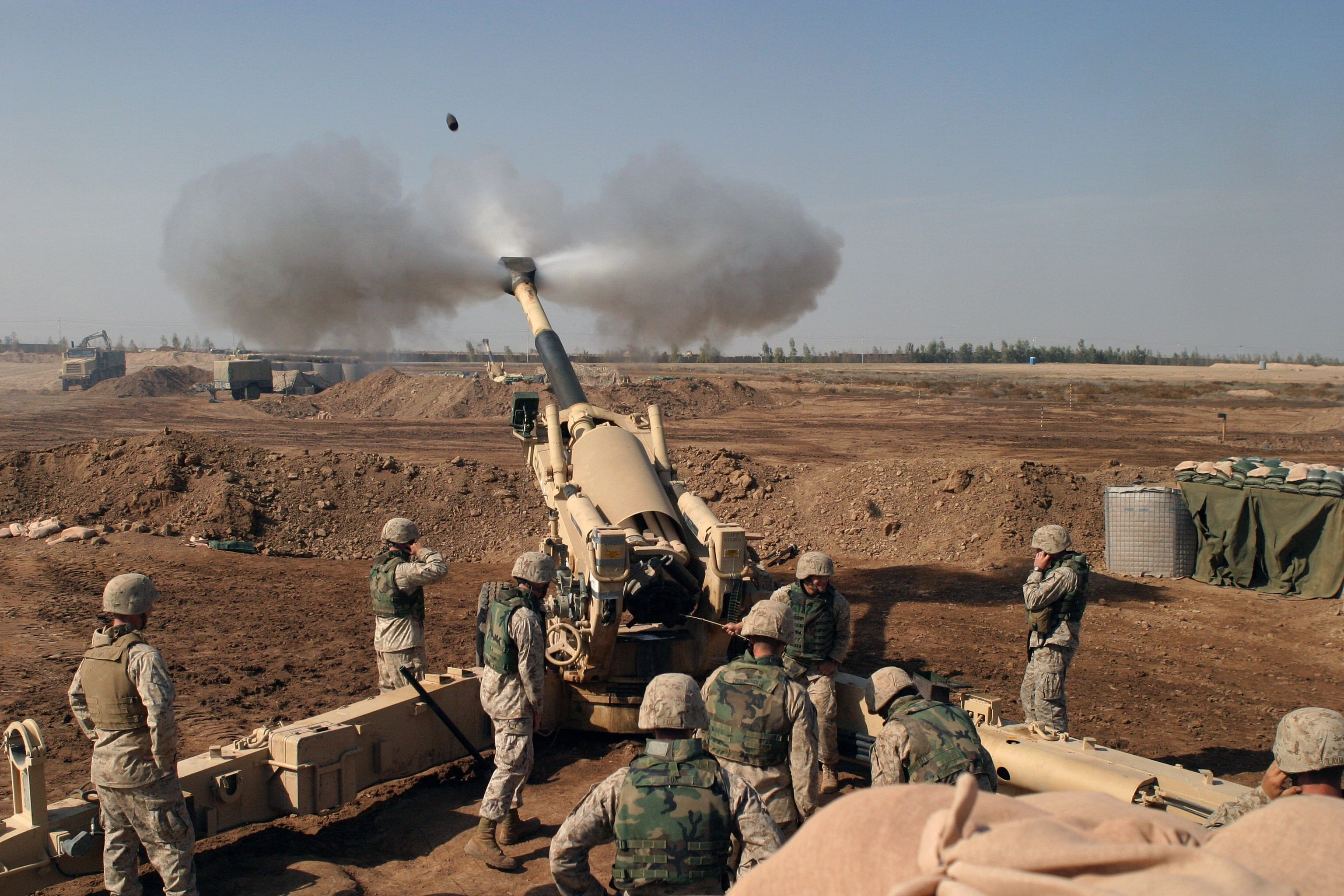 steam, un, iraq, soldiers, military, shoot down, unrecognizable person, photo, responsibility, outdoors, smoke - physical structure, teamwork, government, HD Wallpaper