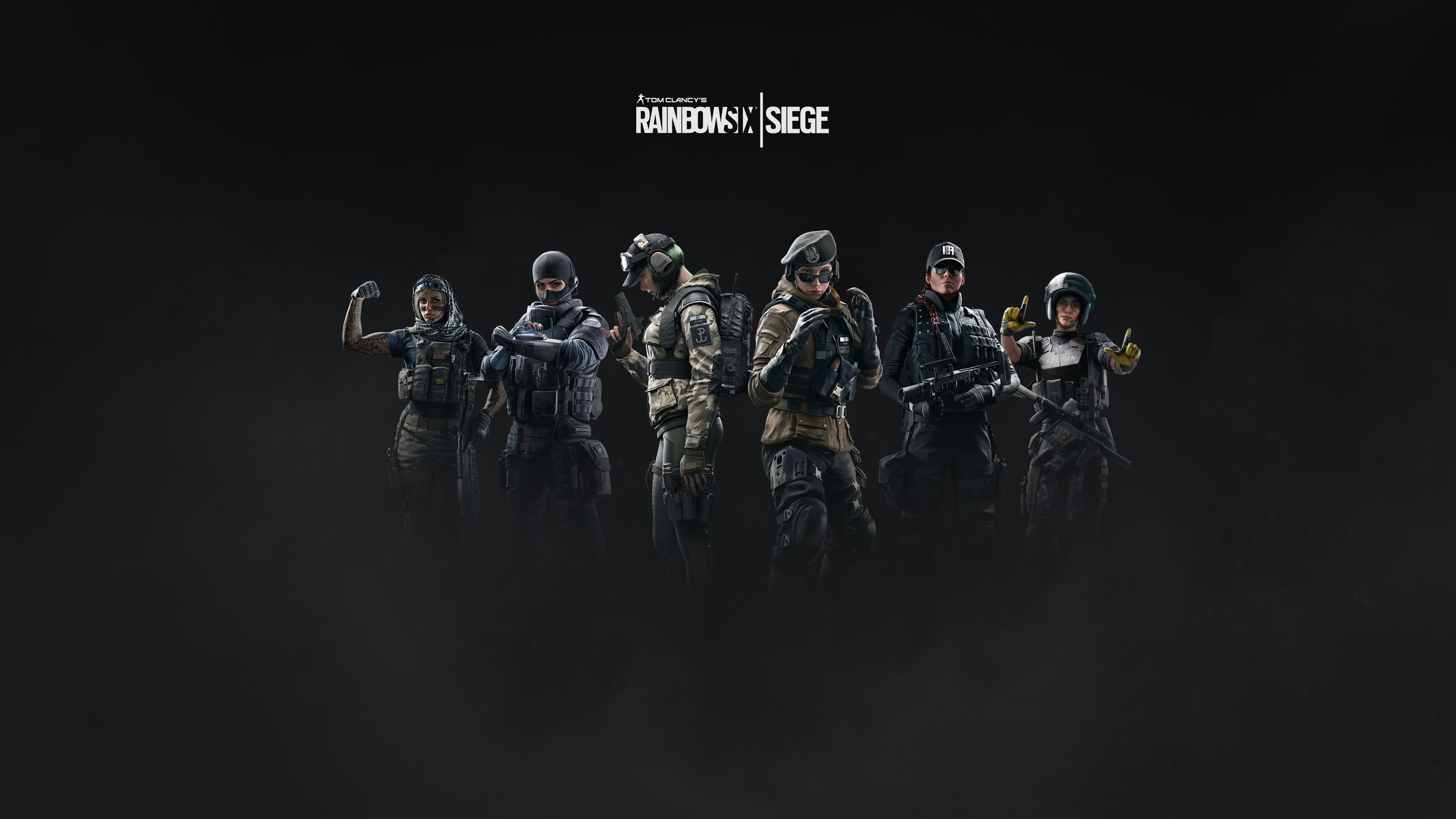 Tom Clancys Rainbow Six, 4K, Twitch, Ashe, Ela, Rainbow Six: Siege, Zofia, Mira, HD Wallpaper