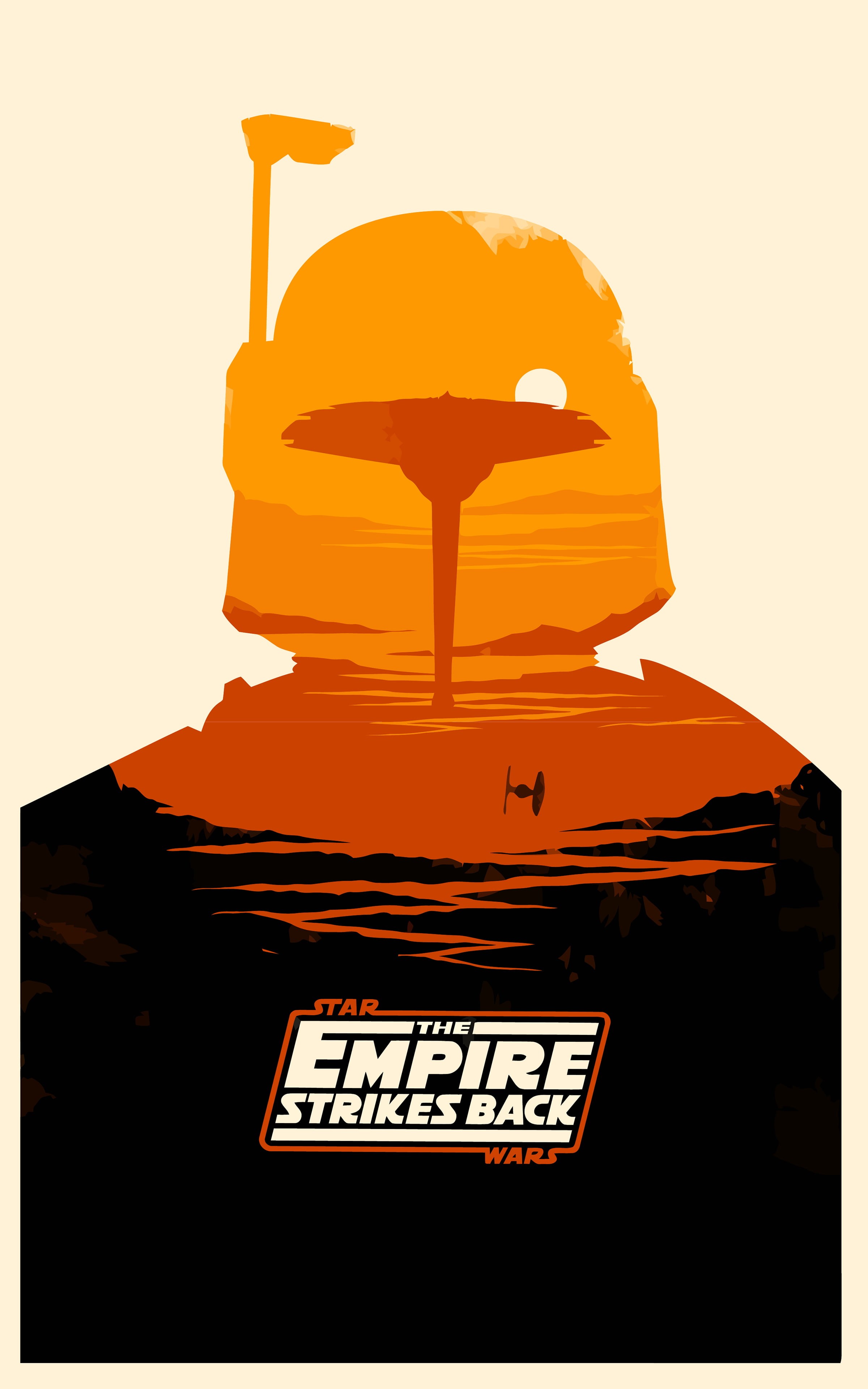 sign, silhouette, Boba Fett, 4K, halloween, Star Wars: Episode V - The Empire Strikes Back, movies, text, outdoors, business, low angle view, jack o lantern, Phone HD Wallpaper