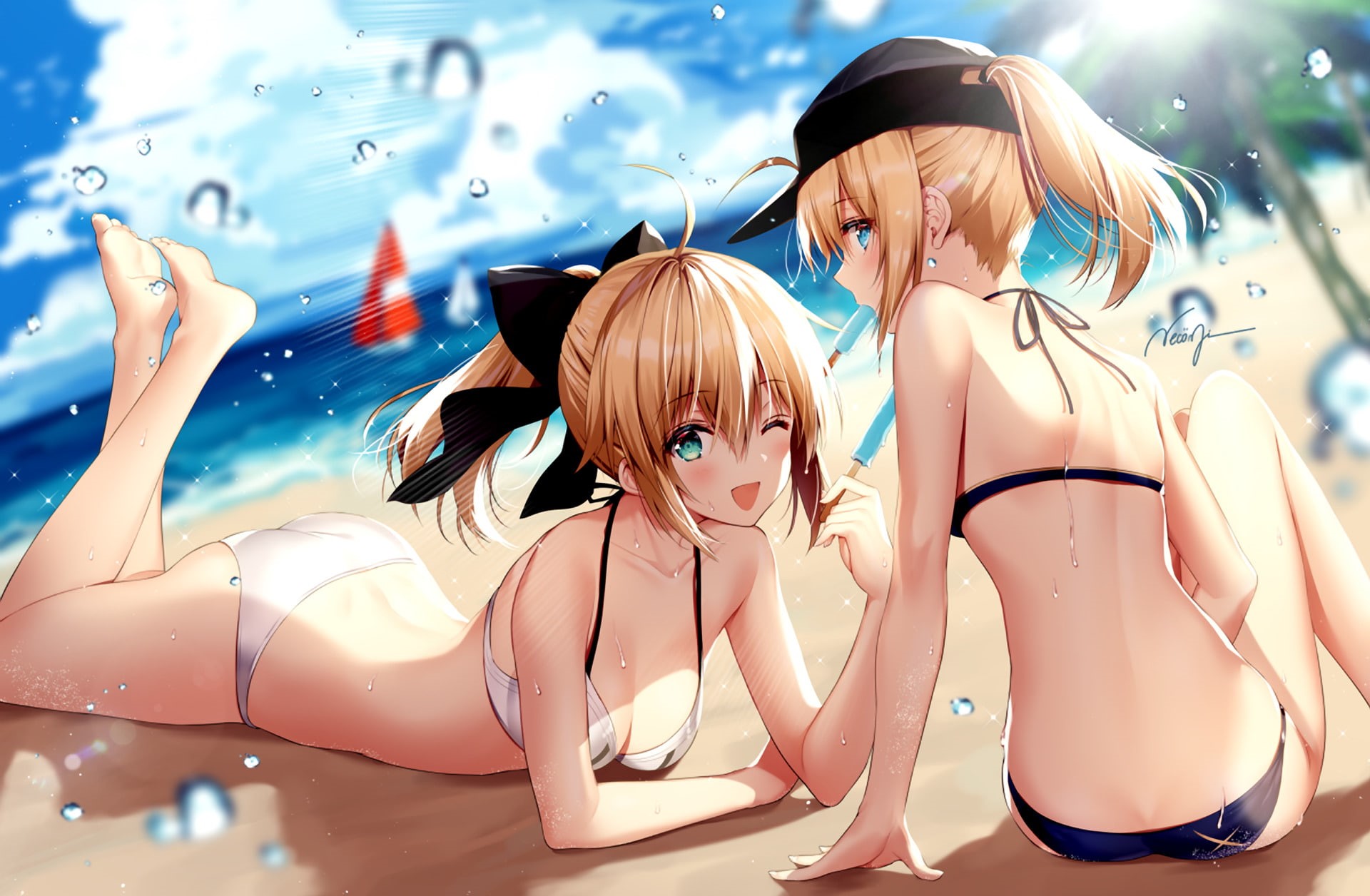 1080P, Heroine X, Saber Lily, Fate Series, Fate/Grand Order, HD Wallpaper