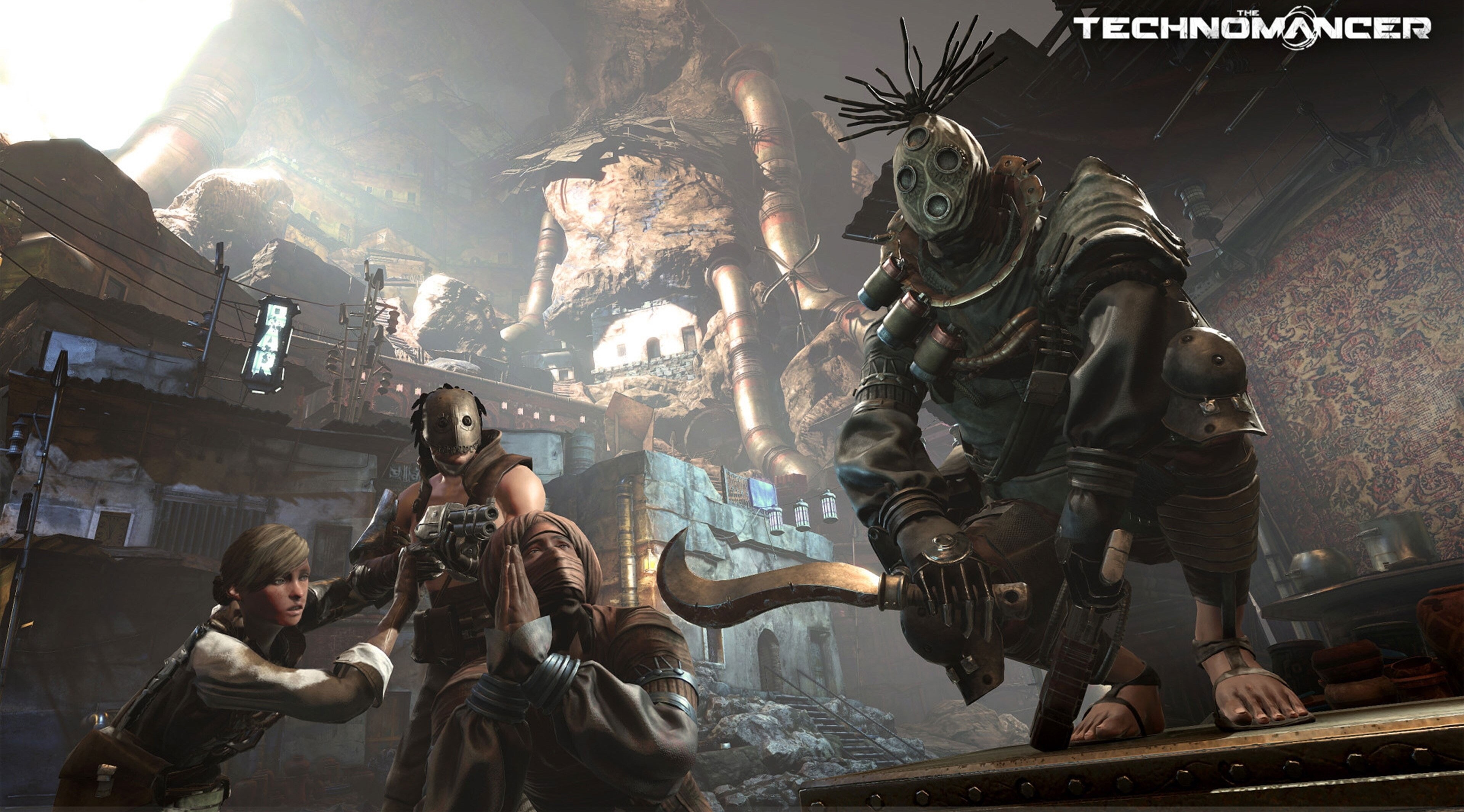human representation, statue, art and craft, the technomancer 4k download pictures for pc, 4K, spirituality, belief, built structure, building, outdoors, HD Wallpaper