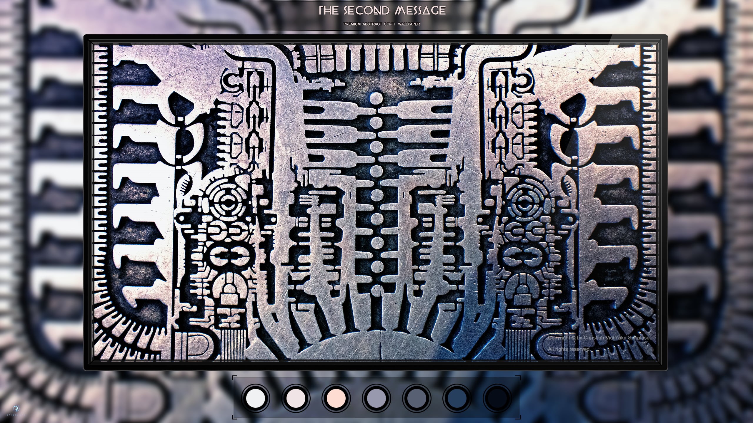 2K, abstract, Technomancer, HD Wallpaper