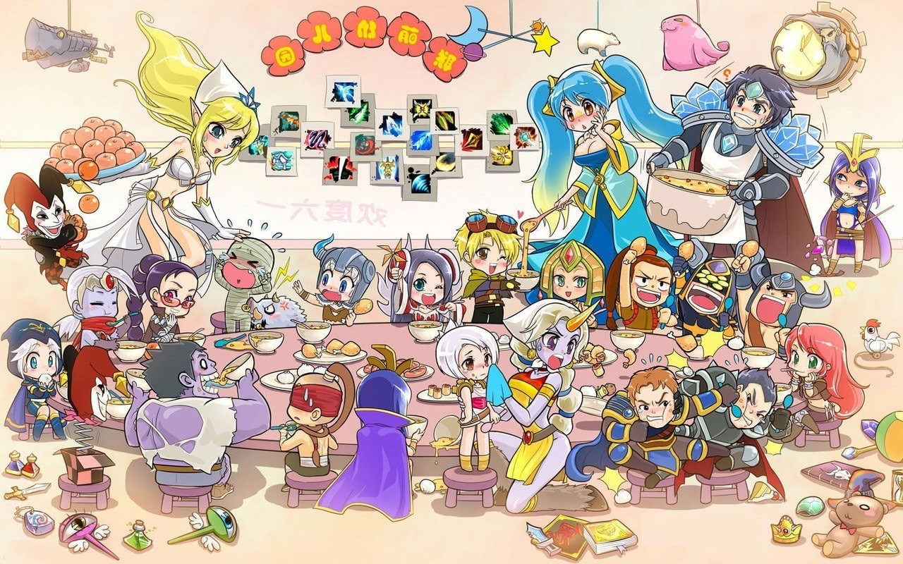 choice, Master Yi, Riven, League Of Legends, Katarina, Zilean, childhood, art and craft, connection, collection, child, Lee Sin, Vayne, Irelia, Tryndamere, HD Wallpaper
