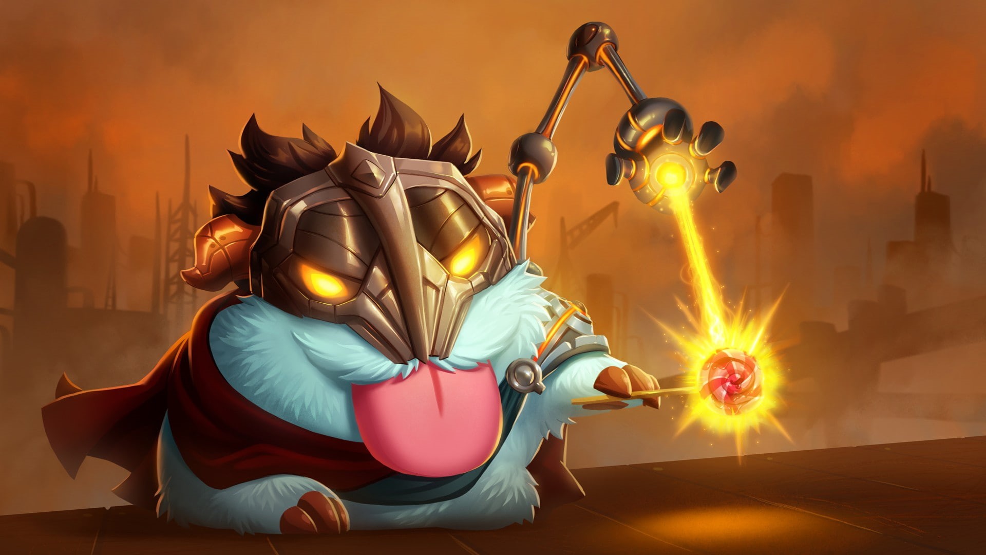 Poro, 1080P, League of Legends, Viktor, HD Wallpaper