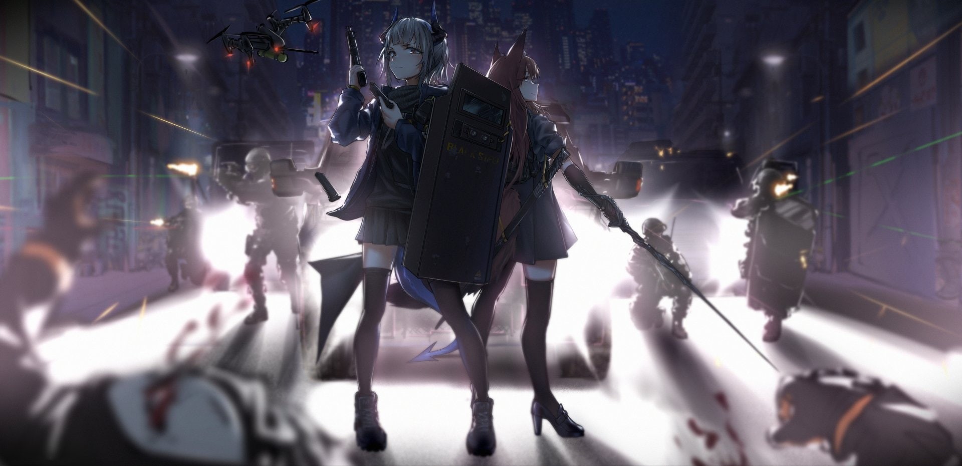 1080P, Anime, Arknights, HD Wallpaper