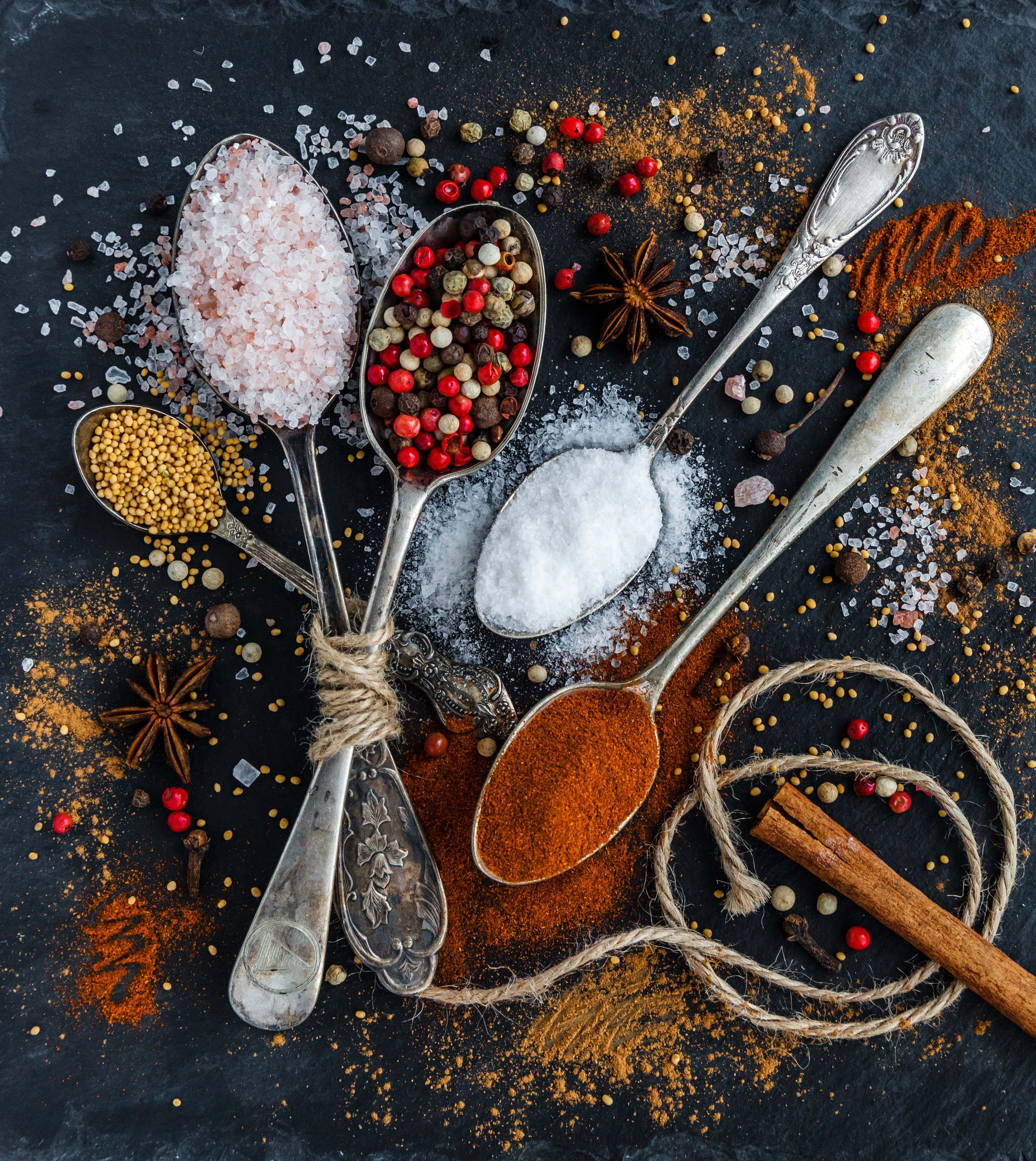steel, bazaar, sprockets, salt, healthy eating, cinnamon, market, seeds, anise, mulled wine, kitchen utensil, no people, pepper, stainless, assorted, toppings, Phone HD Wallpaper