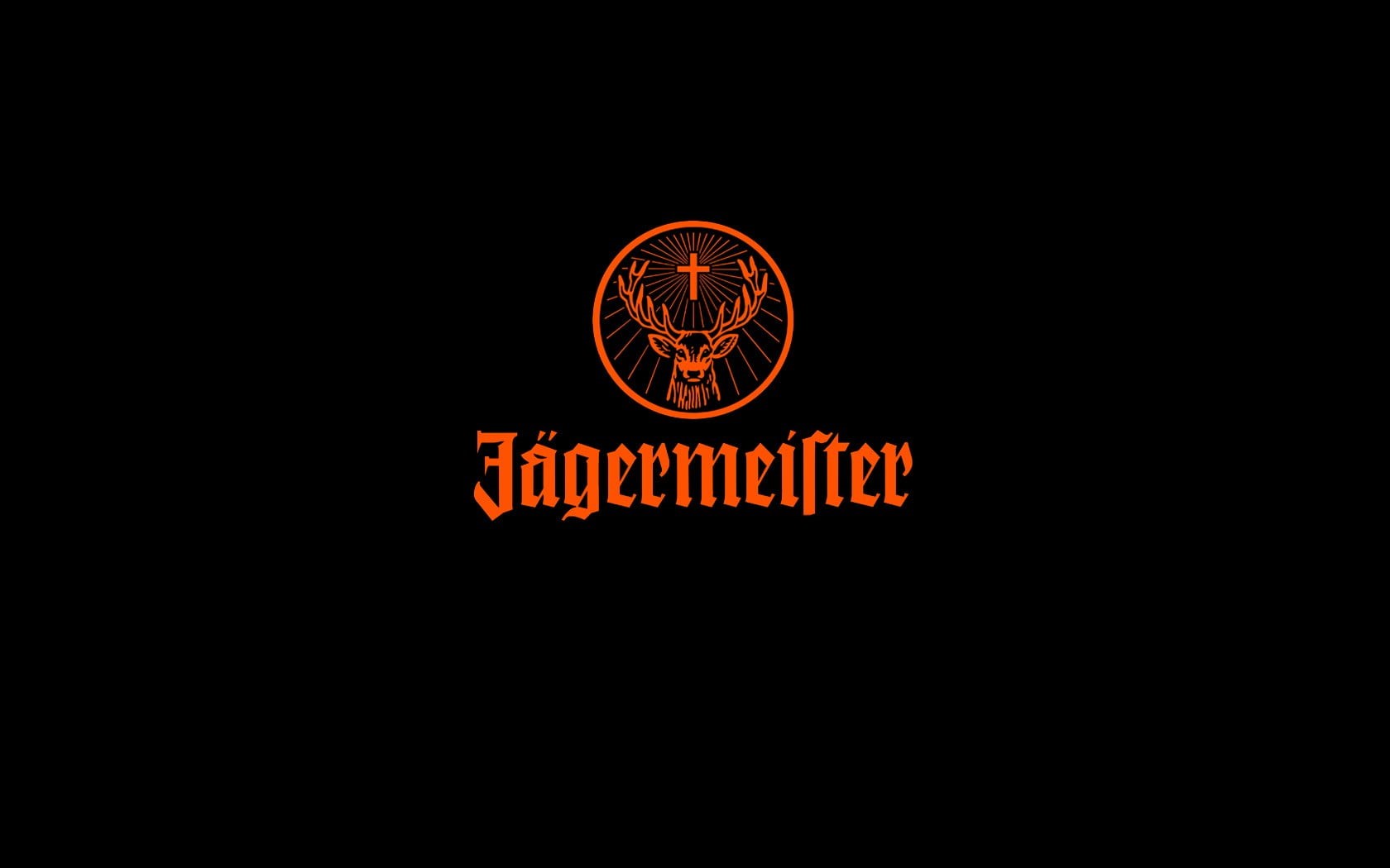 Jägermeister, jagermeifter, logo, 720P, alcohol, HD Wallpaper