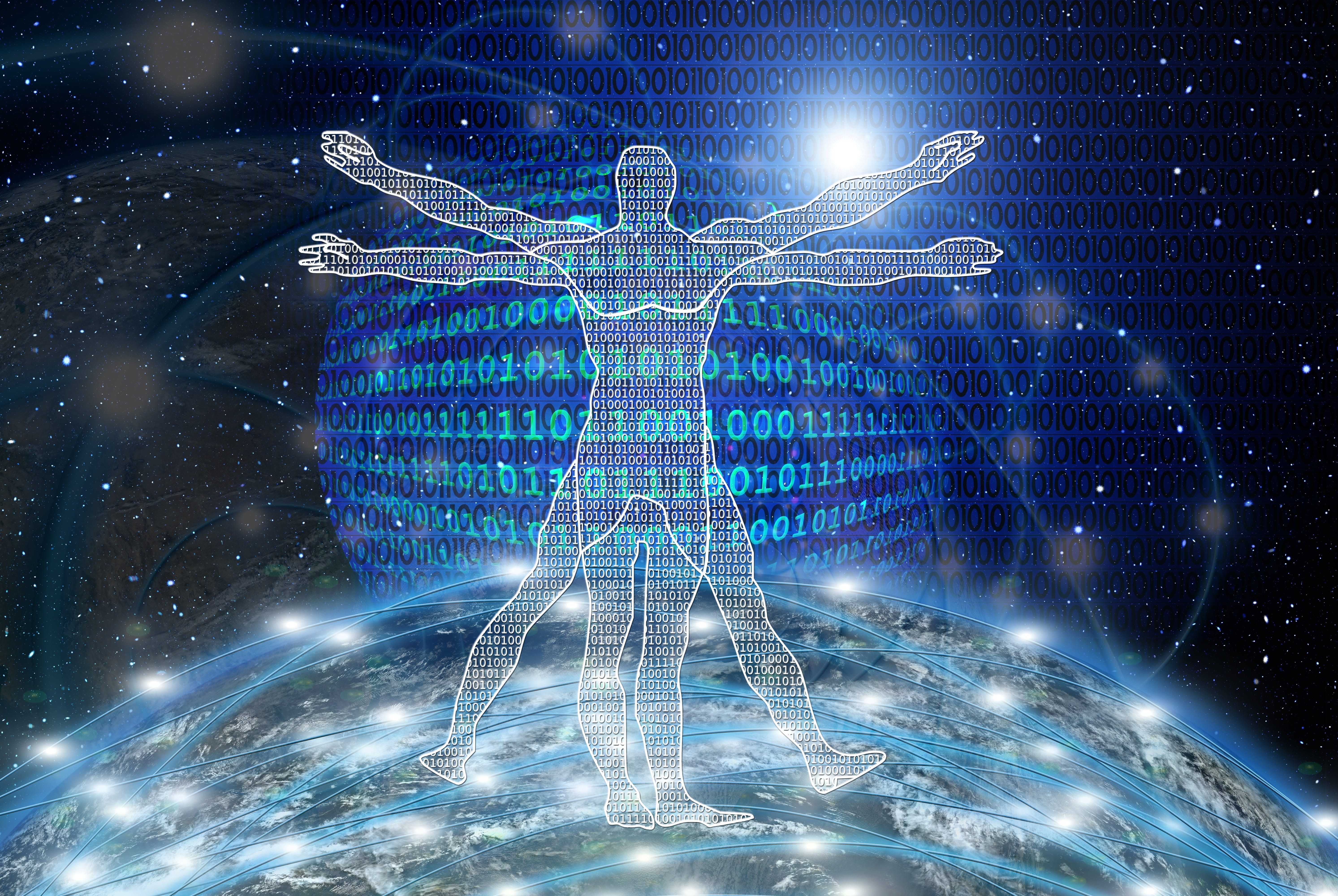 programming, internet, administrator, milky way, questions, space, calculator, futuristic, company, data, binary code, star - space, worldwide, web design, HD Wallpaper