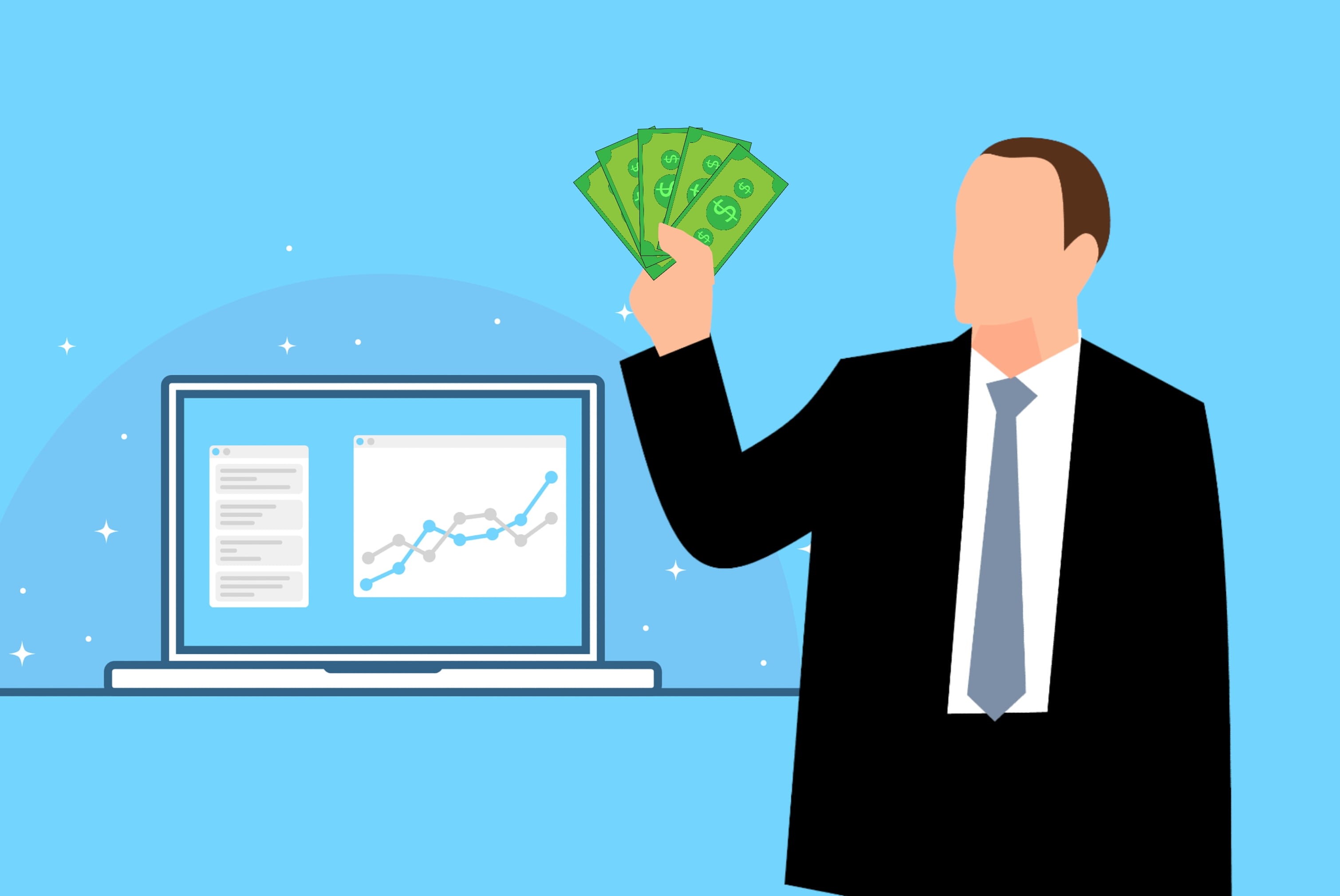 money, business, graph, professional occupation, communication, gadget, business person, success, growth, hand, occupation, document, 2K, savings, cartoon, HD Wallpaper